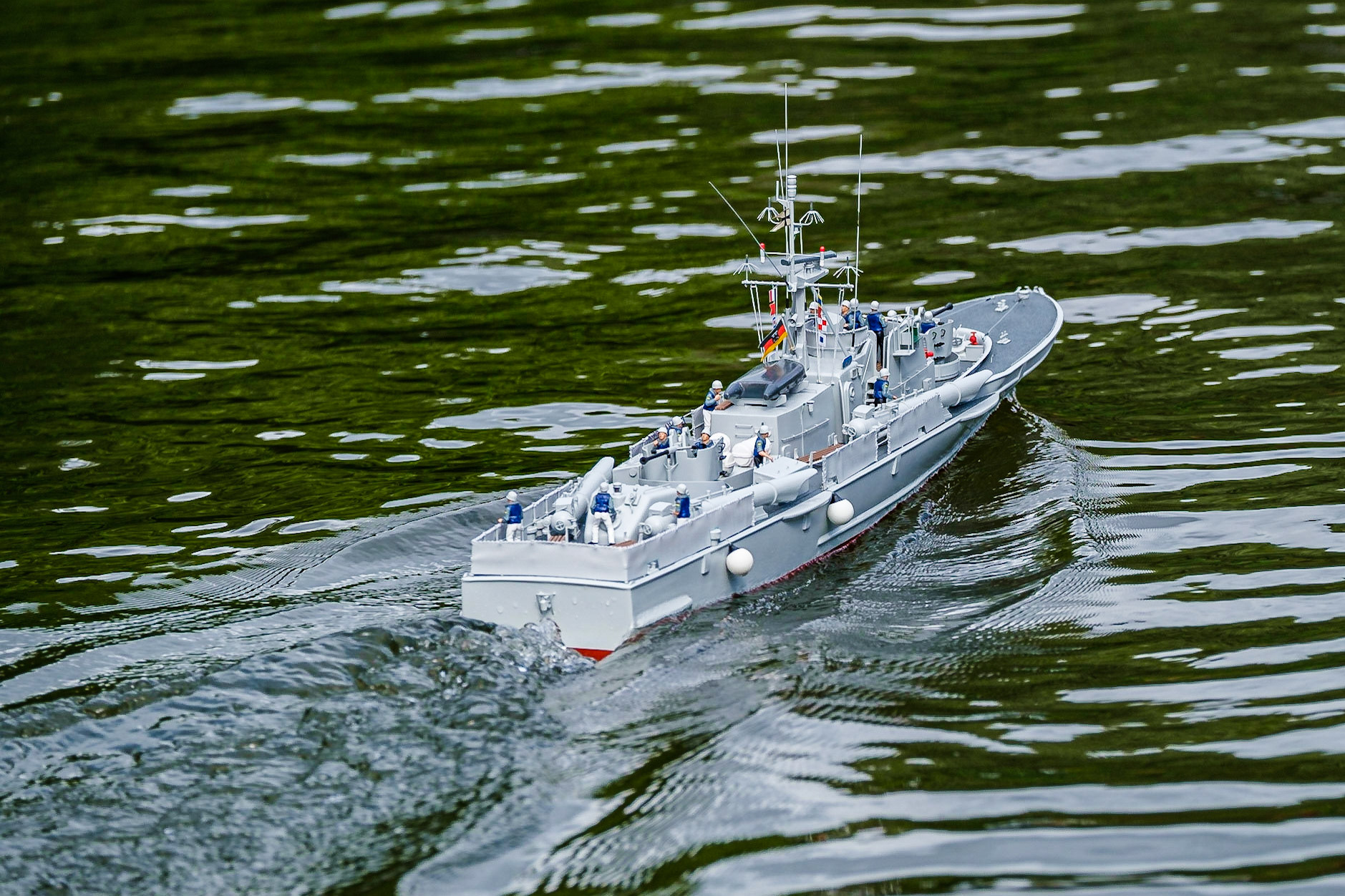 Shippern auf dem Uelfebad