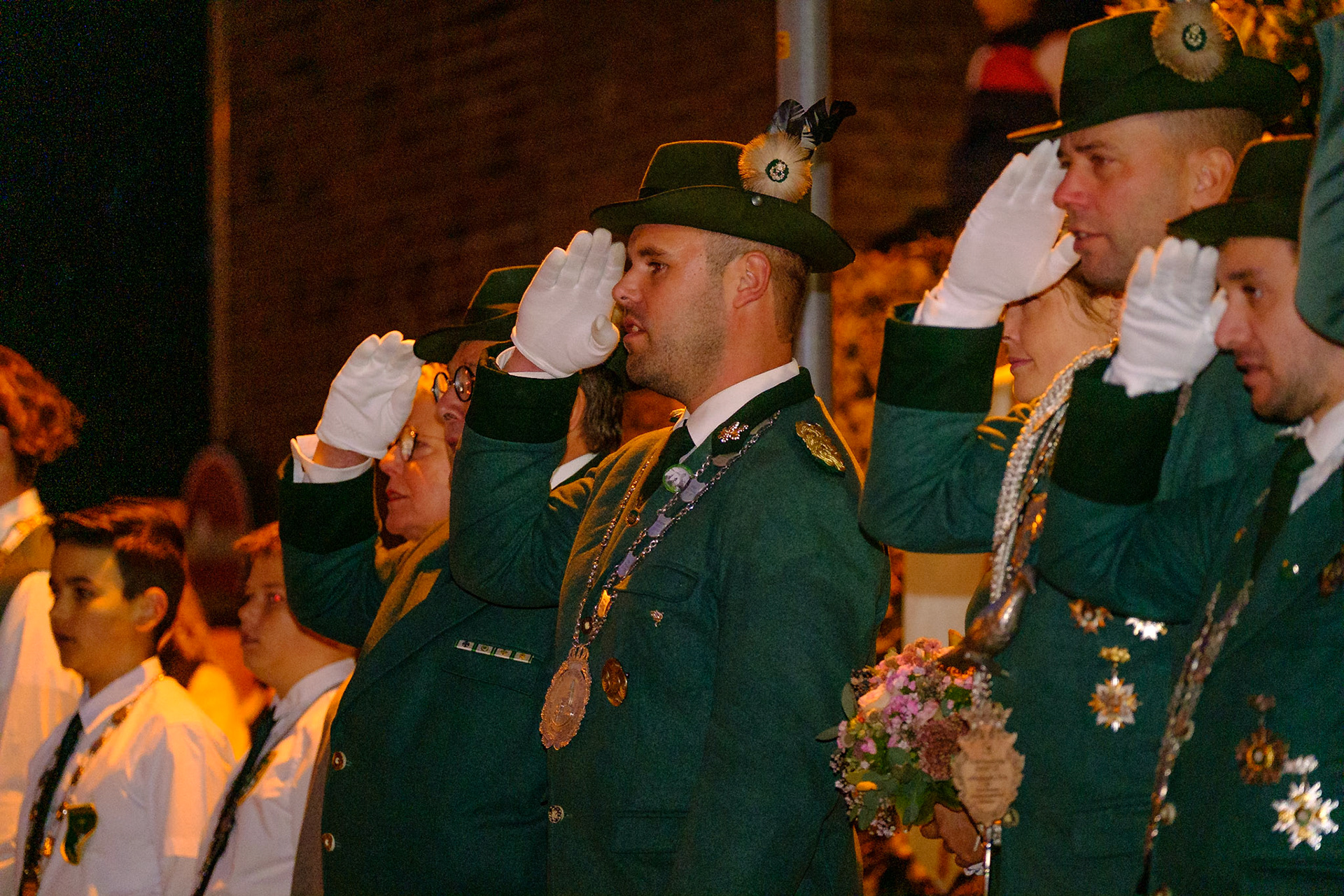 St. Sebastianus Schützenbruderschaft Friesheim ernenn Hans-Peter Nolden die Ehrenpräsidentschaft der Schützenbruderschaft.