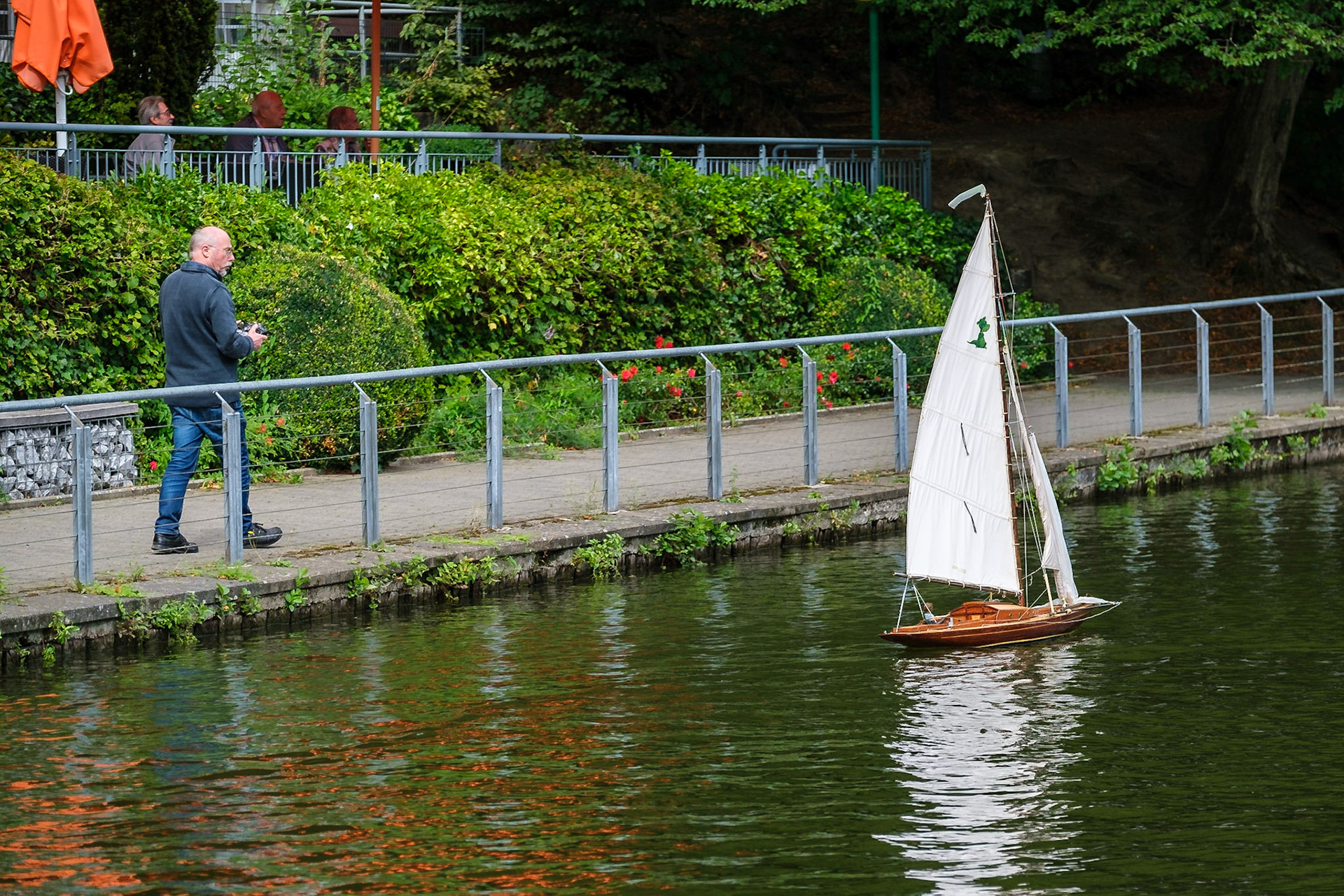 Shippern auf dem Uelfebad