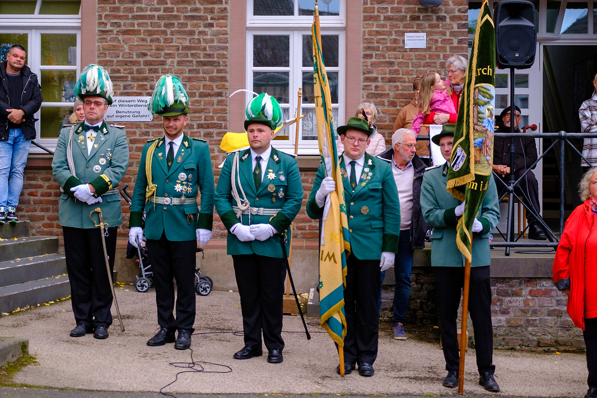 St. Sebastianus Schützenbruderschaft Friesheim ernenn Hans-Peter Nolden die Ehrenpräsidentschaft der Schützenbruderschaft.