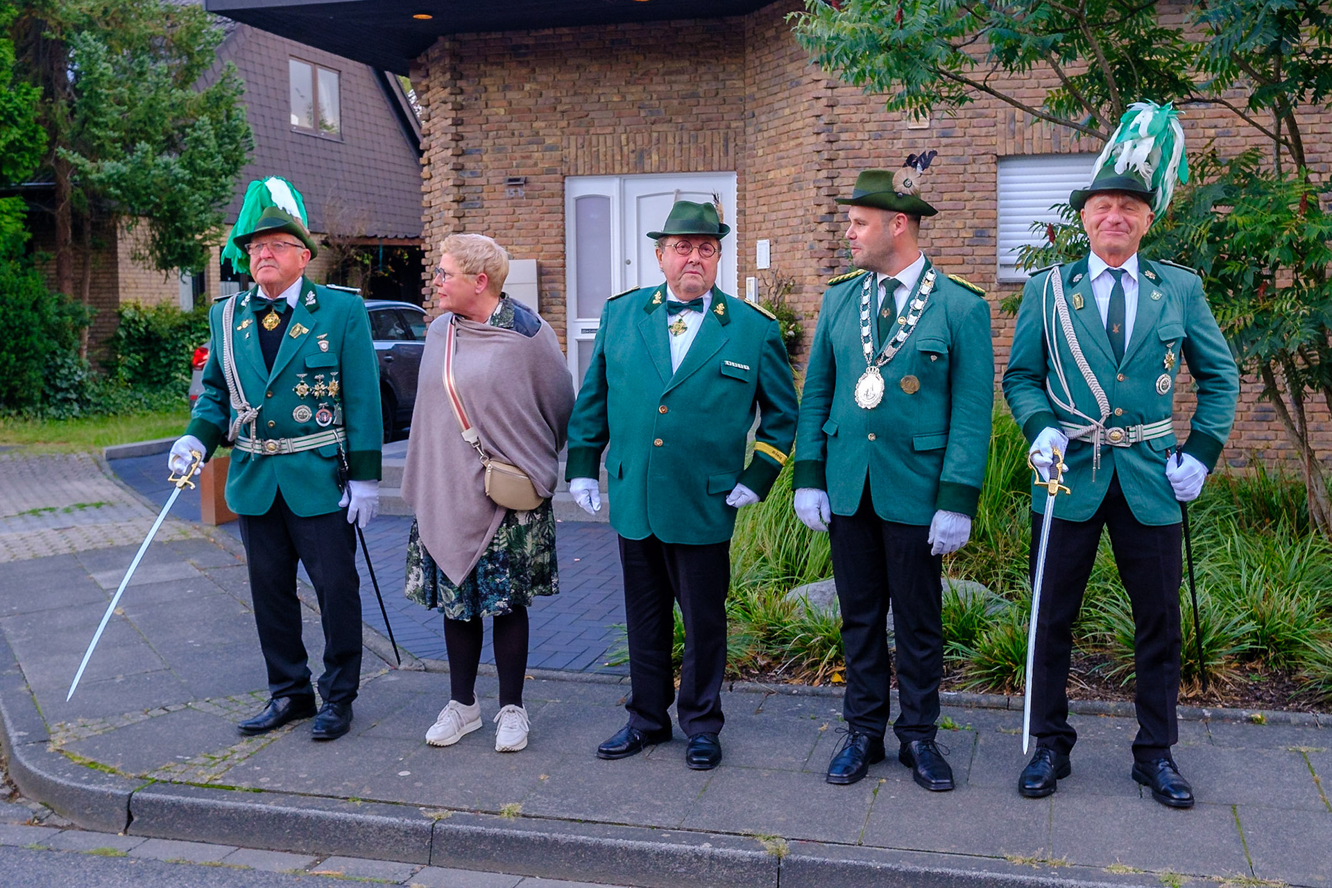 St. Sebastianus Schützenbruderschaft Friesheim ernenn Hans-Peter Nolden die Ehrenpräsidentschaft der Schützenbruderschaft.