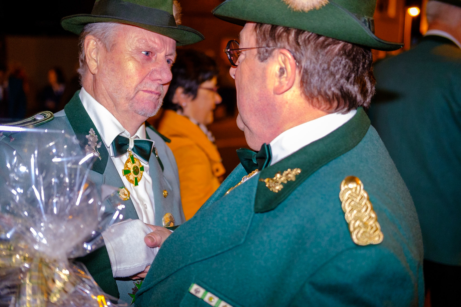 St. Sebastianus Schützenbruderschaft Friesheim ernenn Hans-Peter Nolden die Ehrenpräsidentschaft der Schützenbruderschaft.