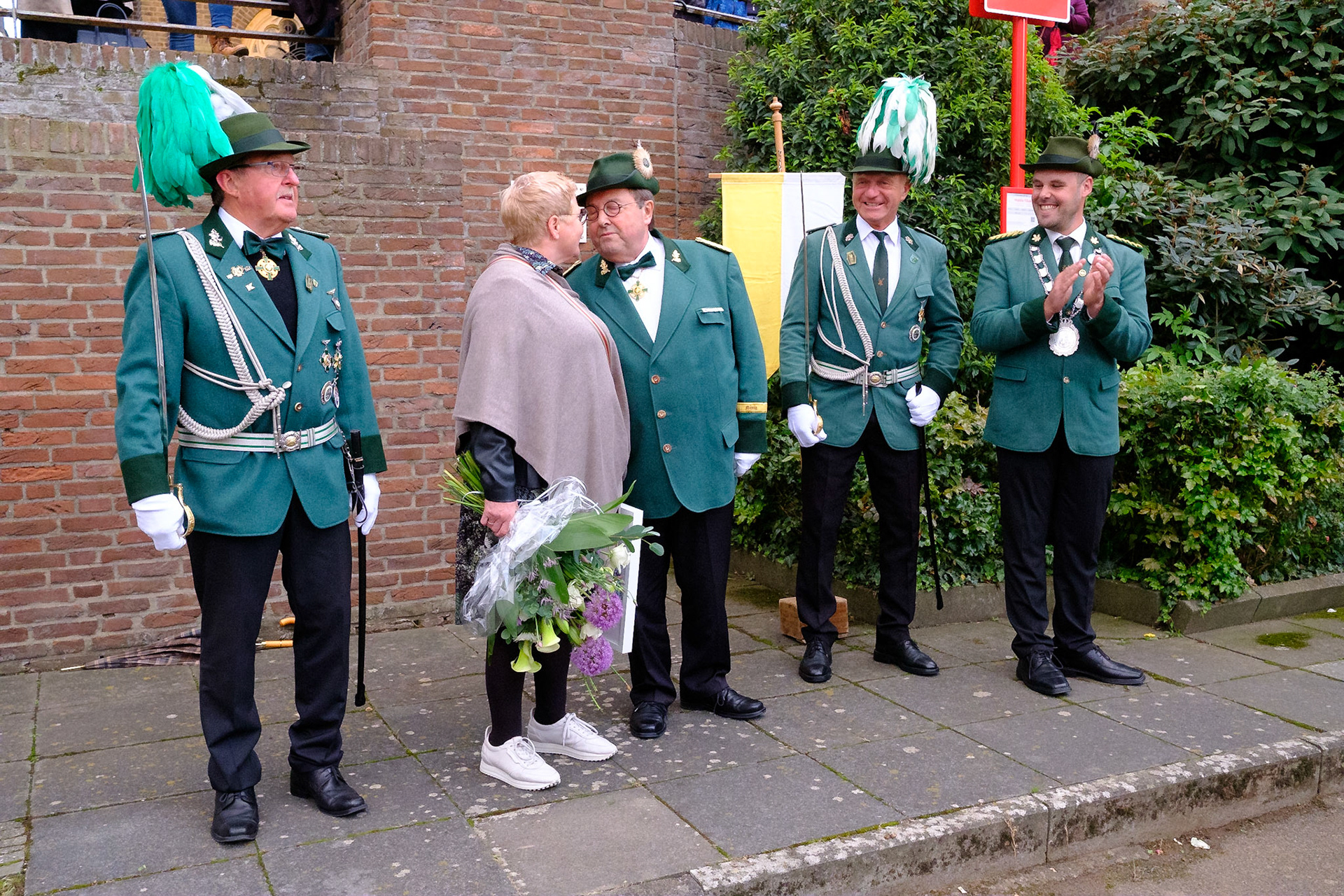 St. Sebastianus Schützenbruderschaft Friesheim ernenn Hans-Peter Nolden die Ehrenpräsidentschaft der Schützenbruderschaft.