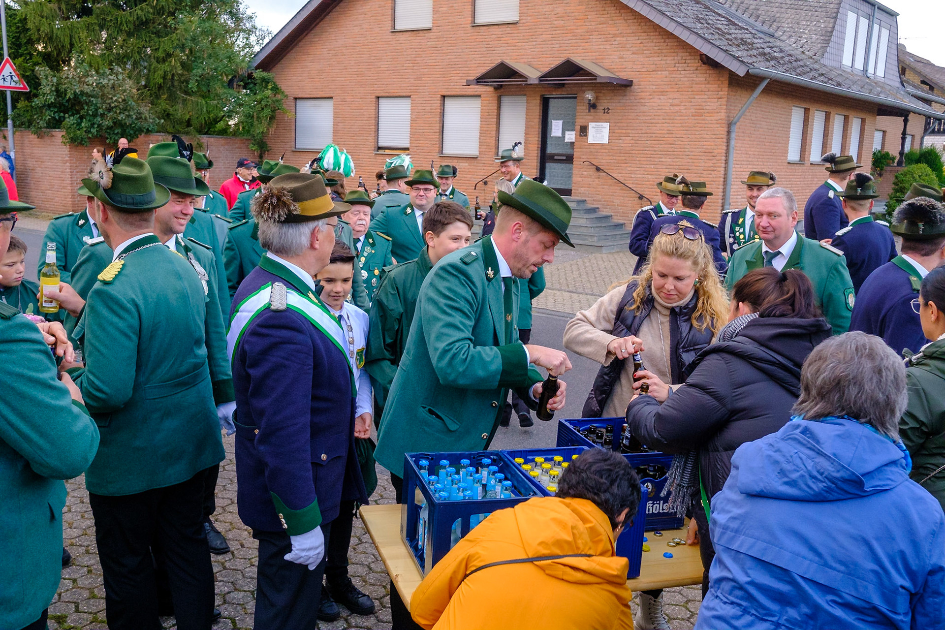 St. Sebastianus Schützenbruderschaft Friesheim ernenn Hans-Peter Nolden die Ehrenpräsidentschaft der Schützenbruderschaft.