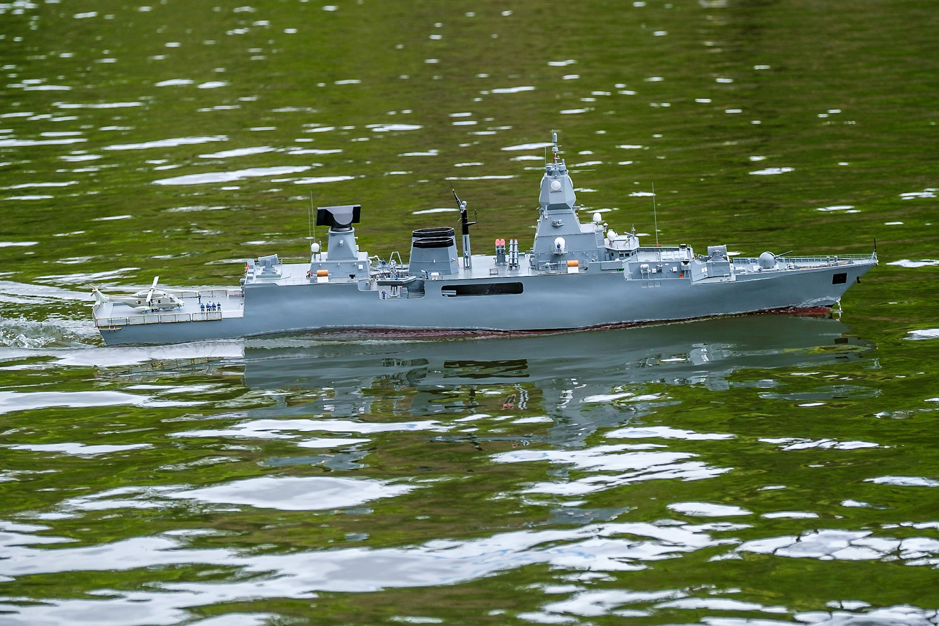 Shippern auf dem Uelfebad