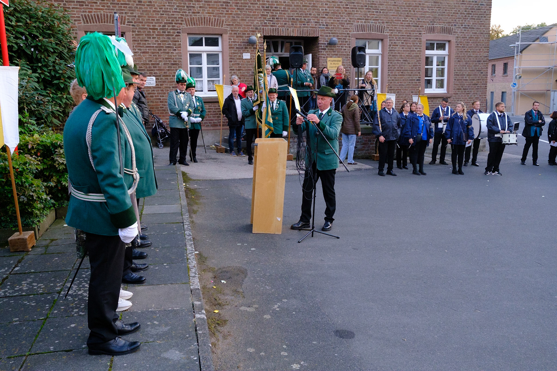 St. Sebastianus Schützenbruderschaft Friesheim ernenn Hans-Peter Nolden die Ehrenpräsidentschaft der Schützenbruderschaft.