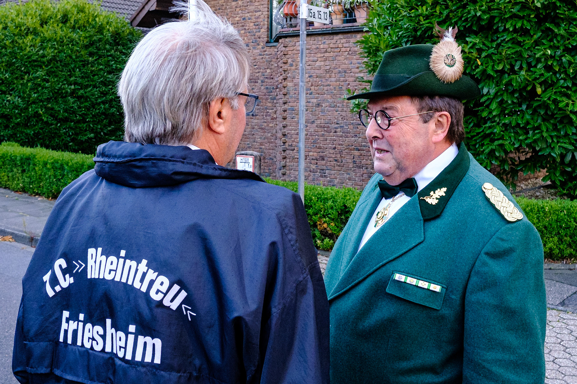 St. Sebastianus Schützenbruderschaft Friesheim ernenn Hans-Peter Nolden die Ehrenpräsidentschaft der Schützenbruderschaft.