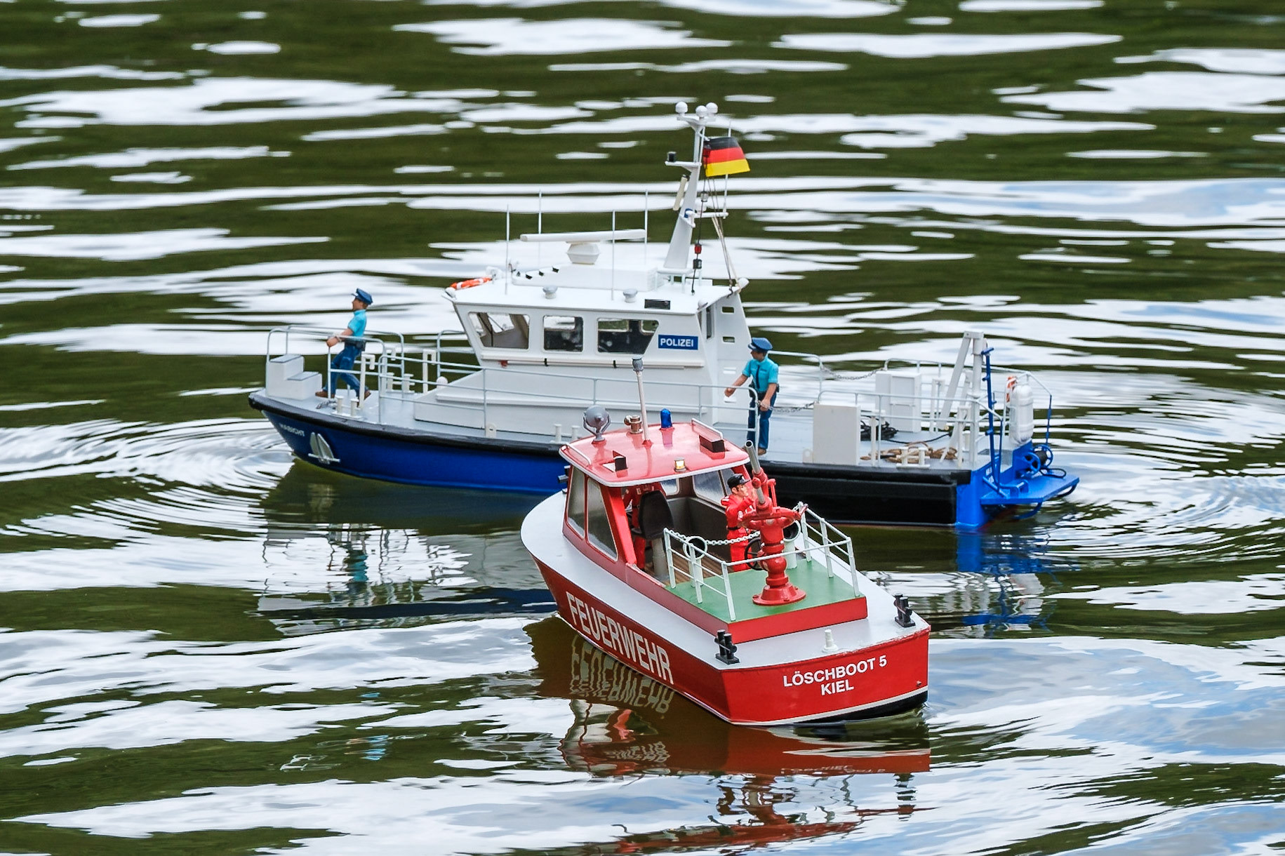 Shippern auf dem Uelfebad