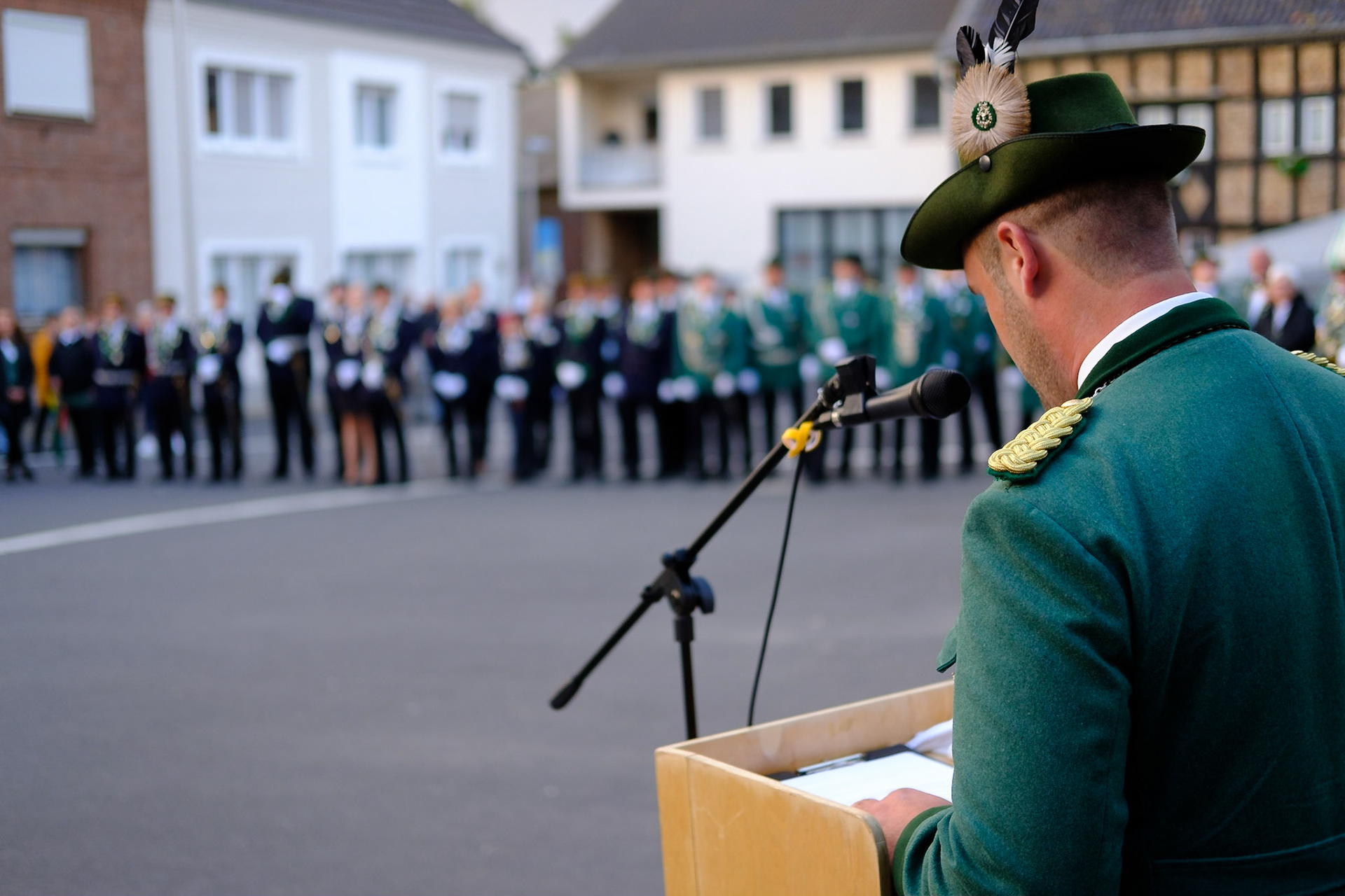 St. Sebastianus Schützenbruderschaft Friesheim ernenn Hans-Peter Nolden die Ehrenpräsidentschaft der Schützenbruderschaft.