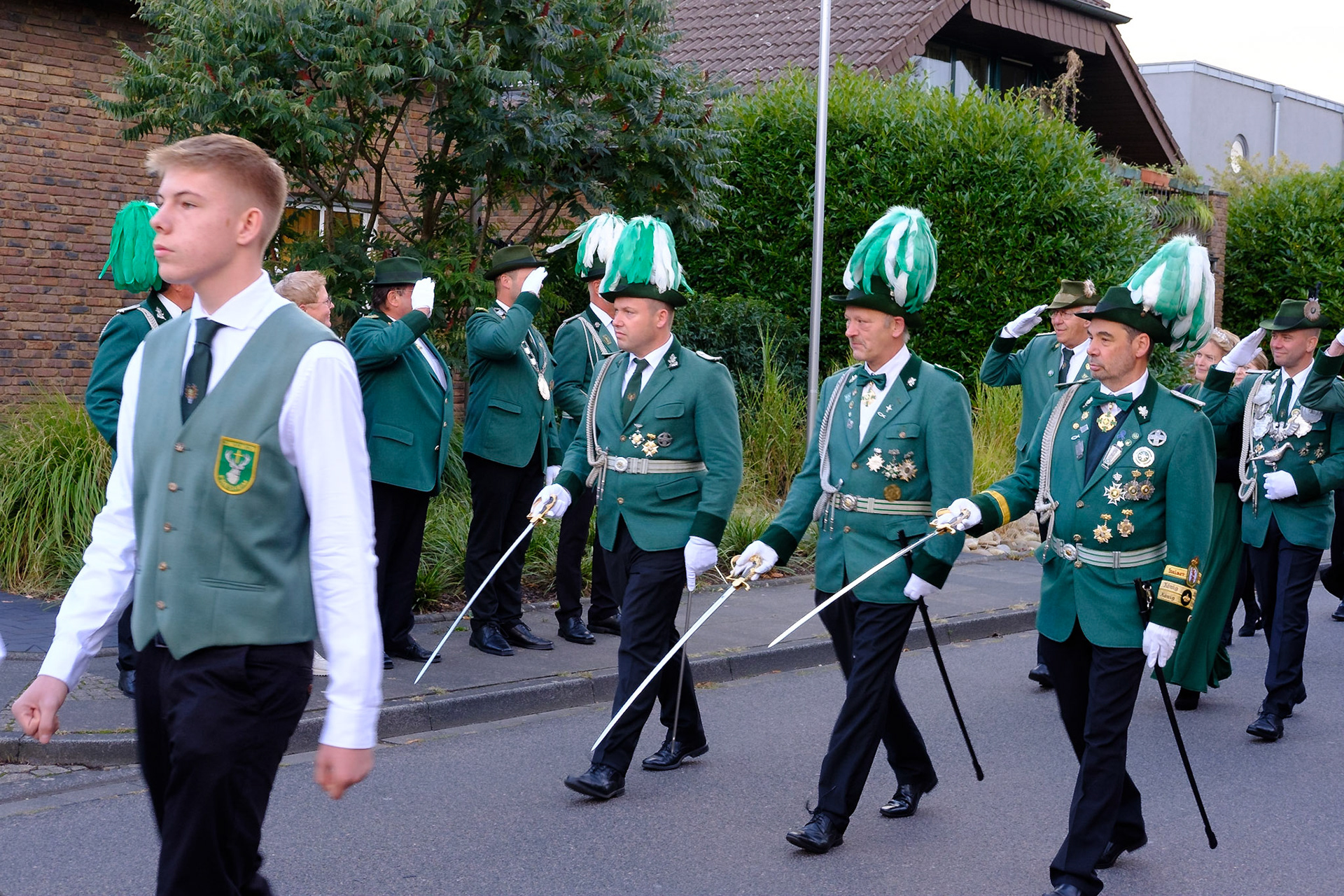 St. Sebastianus Schützenbruderschaft Friesheim ernenn Hans-Peter Nolden die Ehrenpräsidentschaft der Schützenbruderschaft.
