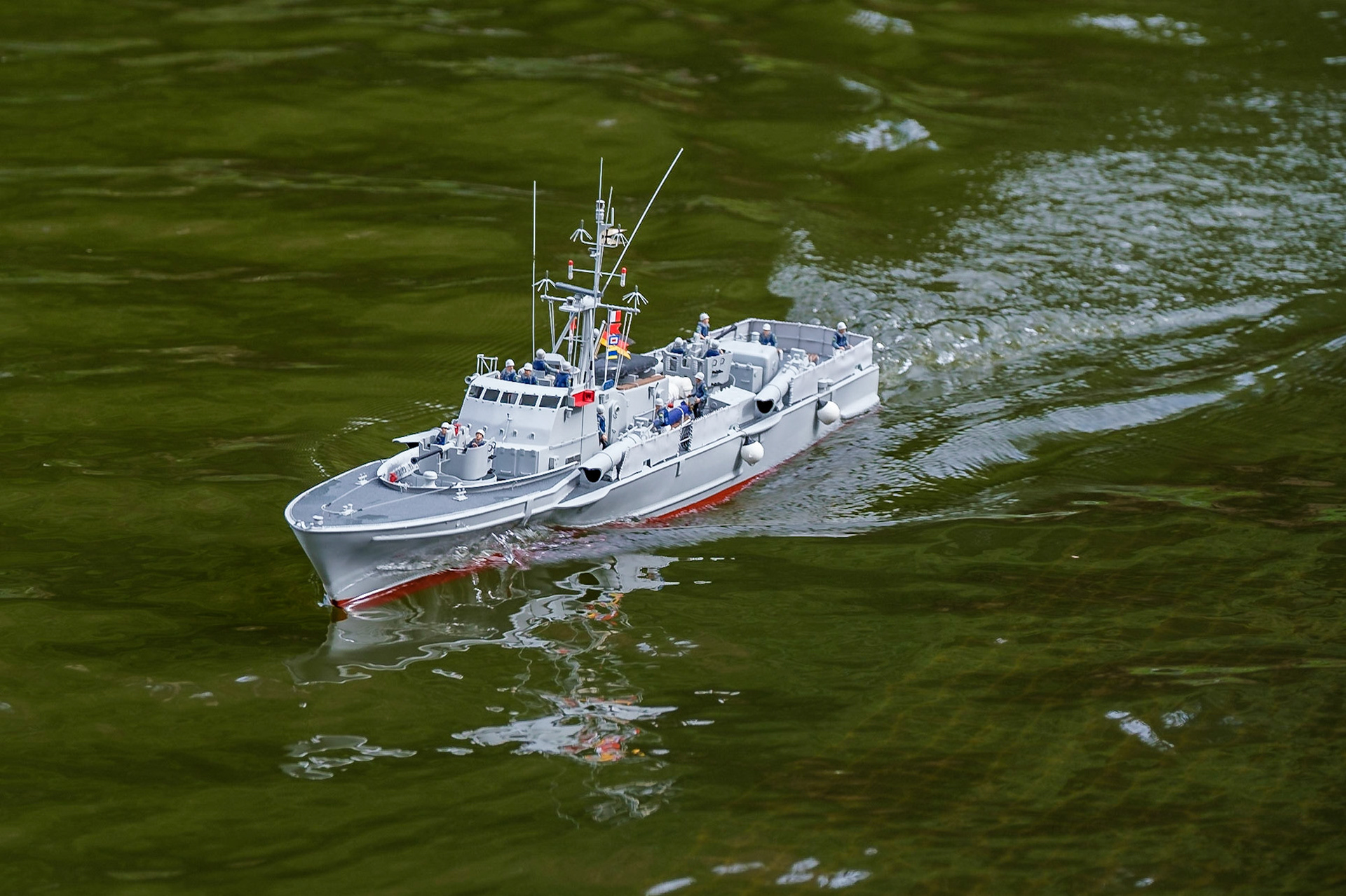 Shippern auf dem Uelfebad