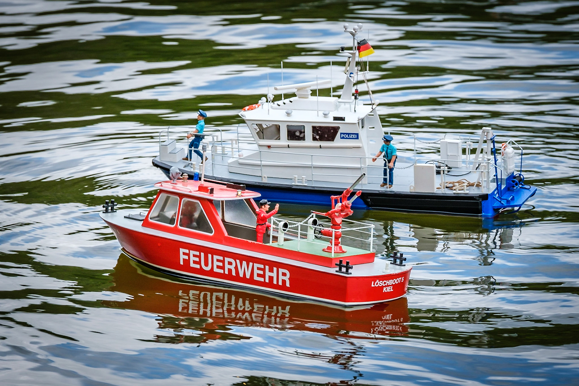 Shippern auf dem Uelfebad