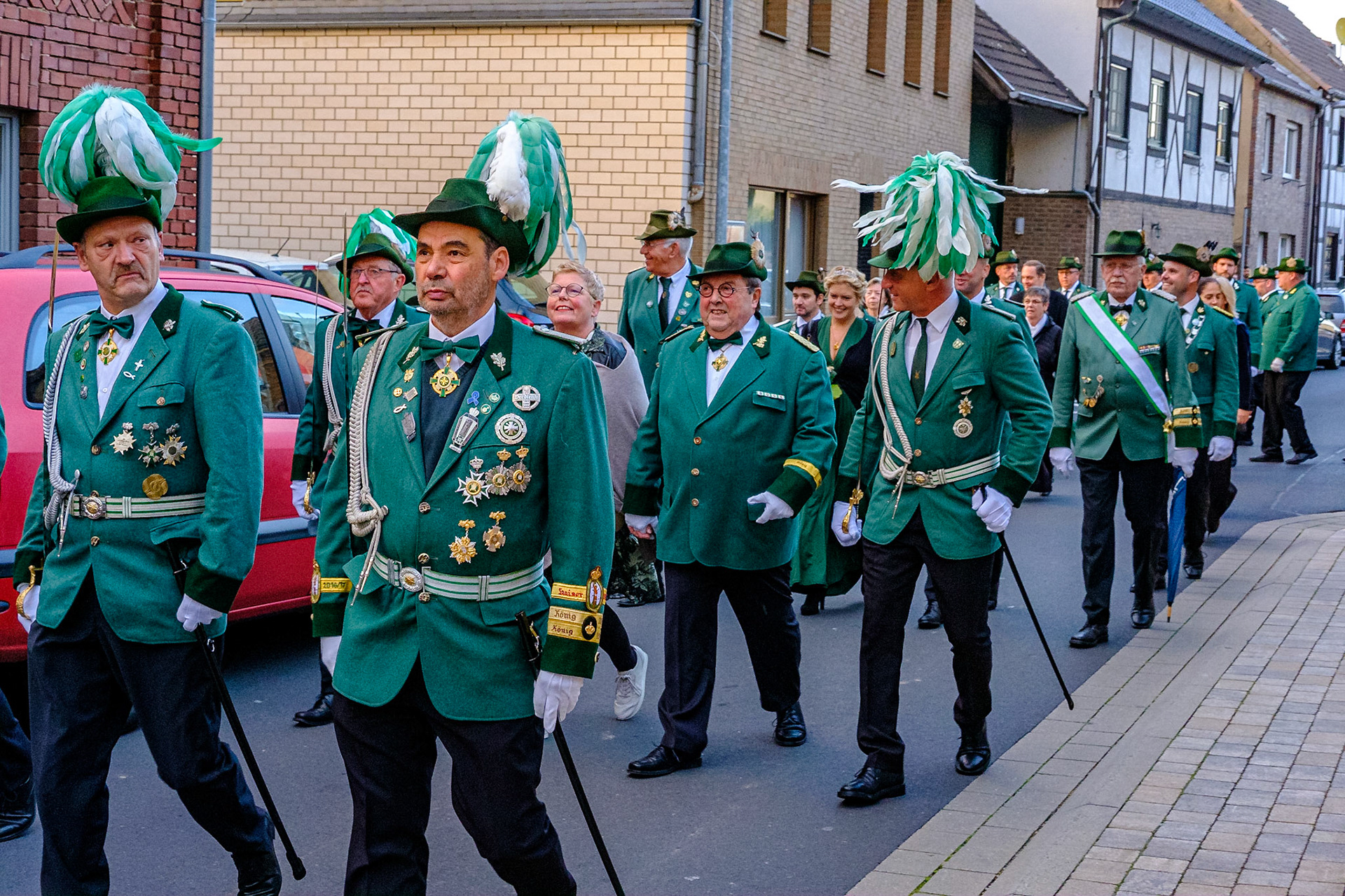St. Sebastianus Schützenbruderschaft Friesheim ernenn Hans-Peter Nolden die Ehrenpräsidentschaft der Schützenbruderschaft.