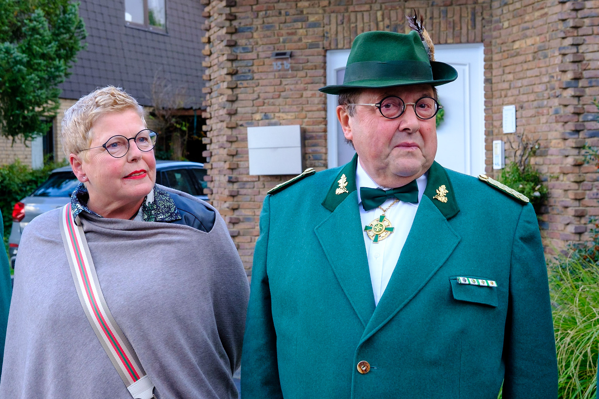 St. Sebastianus Schützenbruderschaft Friesheim ernenn Hans-Peter Nolden die Ehrenpräsidentschaft der Schützenbruderschaft.