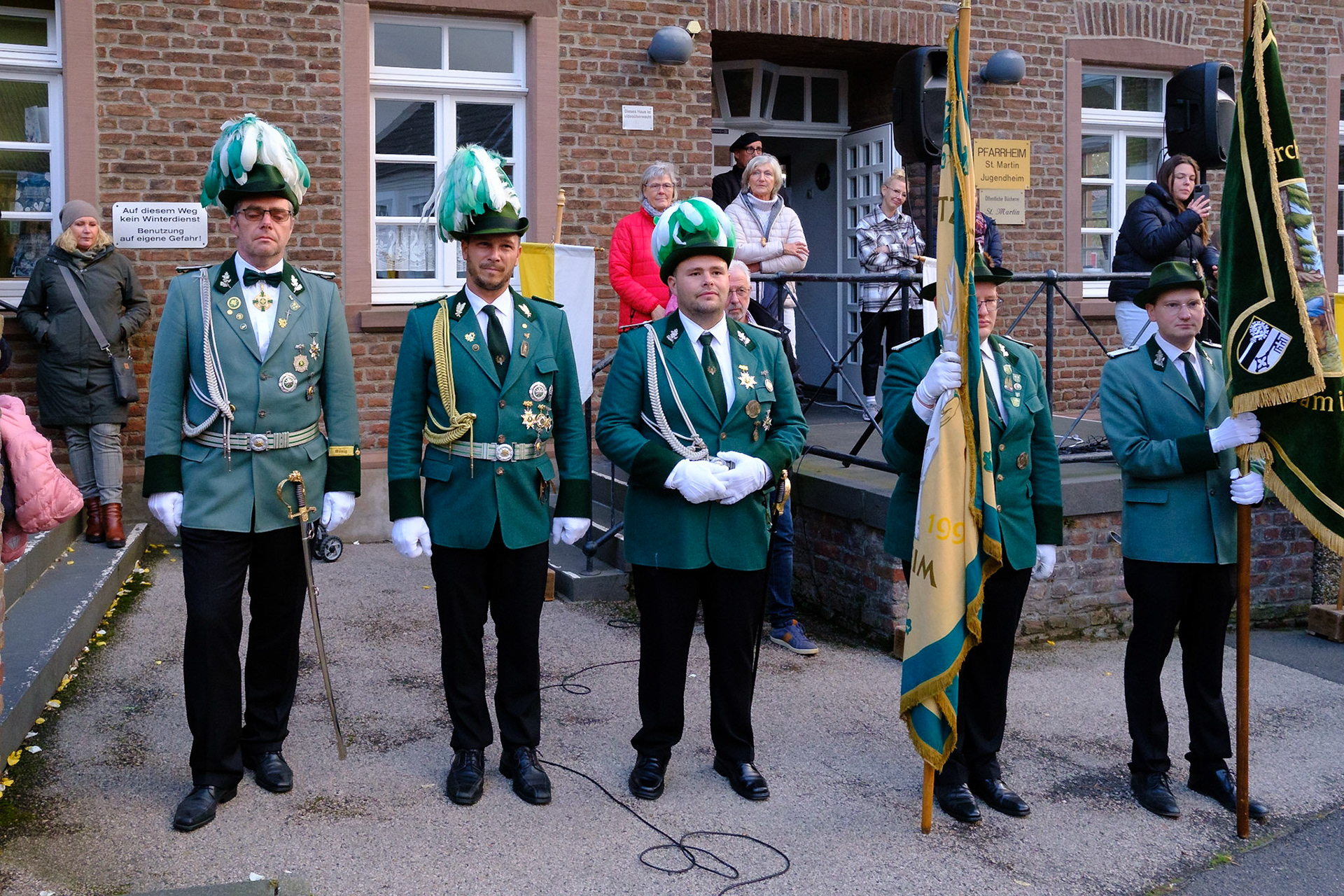 St. Sebastianus Schützenbruderschaft Friesheim ernenn Hans-Peter Nolden die Ehrenpräsidentschaft der Schützenbruderschaft.