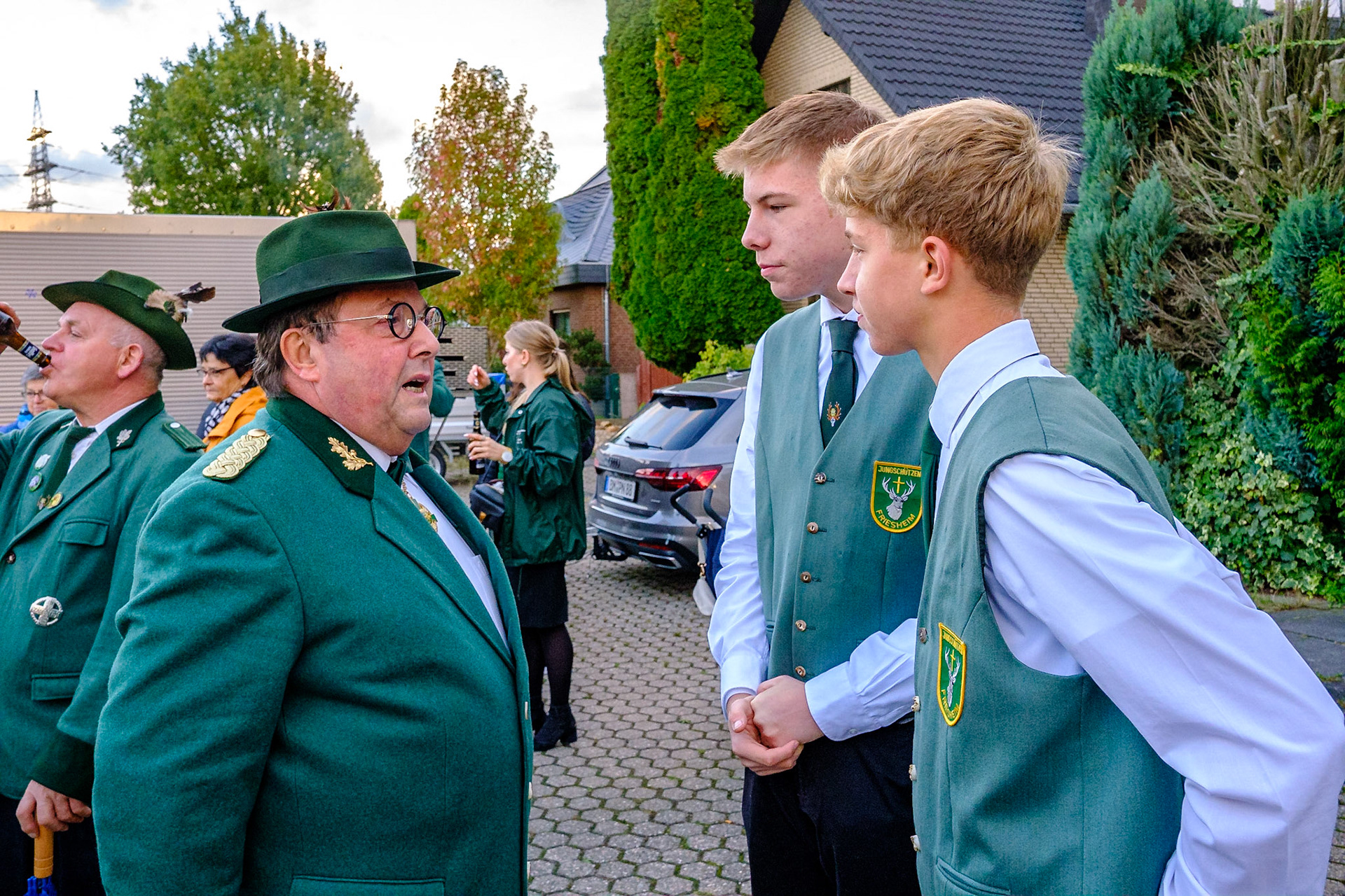 St. Sebastianus Schützenbruderschaft Friesheim ernenn Hans-Peter Nolden die Ehrenpräsidentschaft der Schützenbruderschaft.