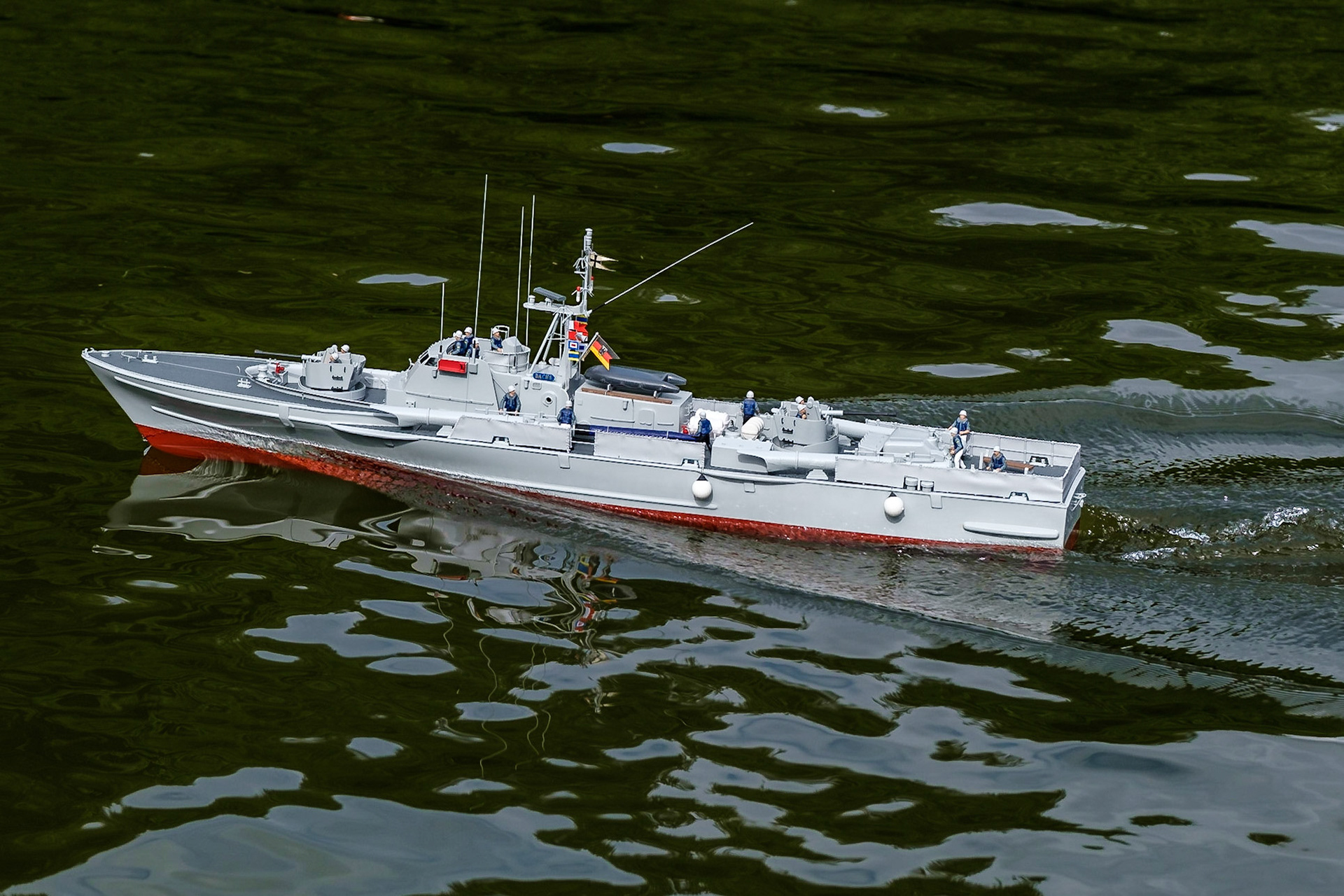 Shippern auf dem Uelfebad