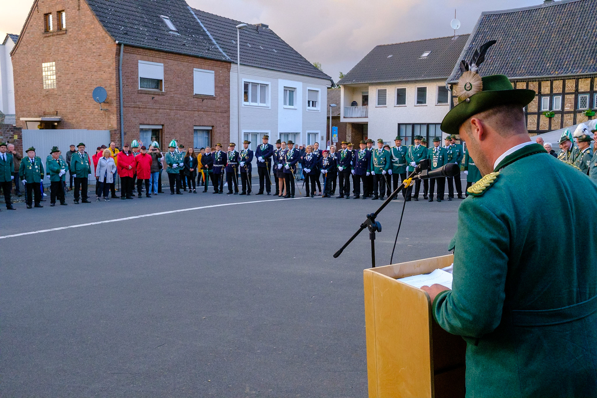 St. Sebastianus Schützenbruderschaft Friesheim ernenn Hans-Peter Nolden die Ehrenpräsidentschaft der Schützenbruderschaft.