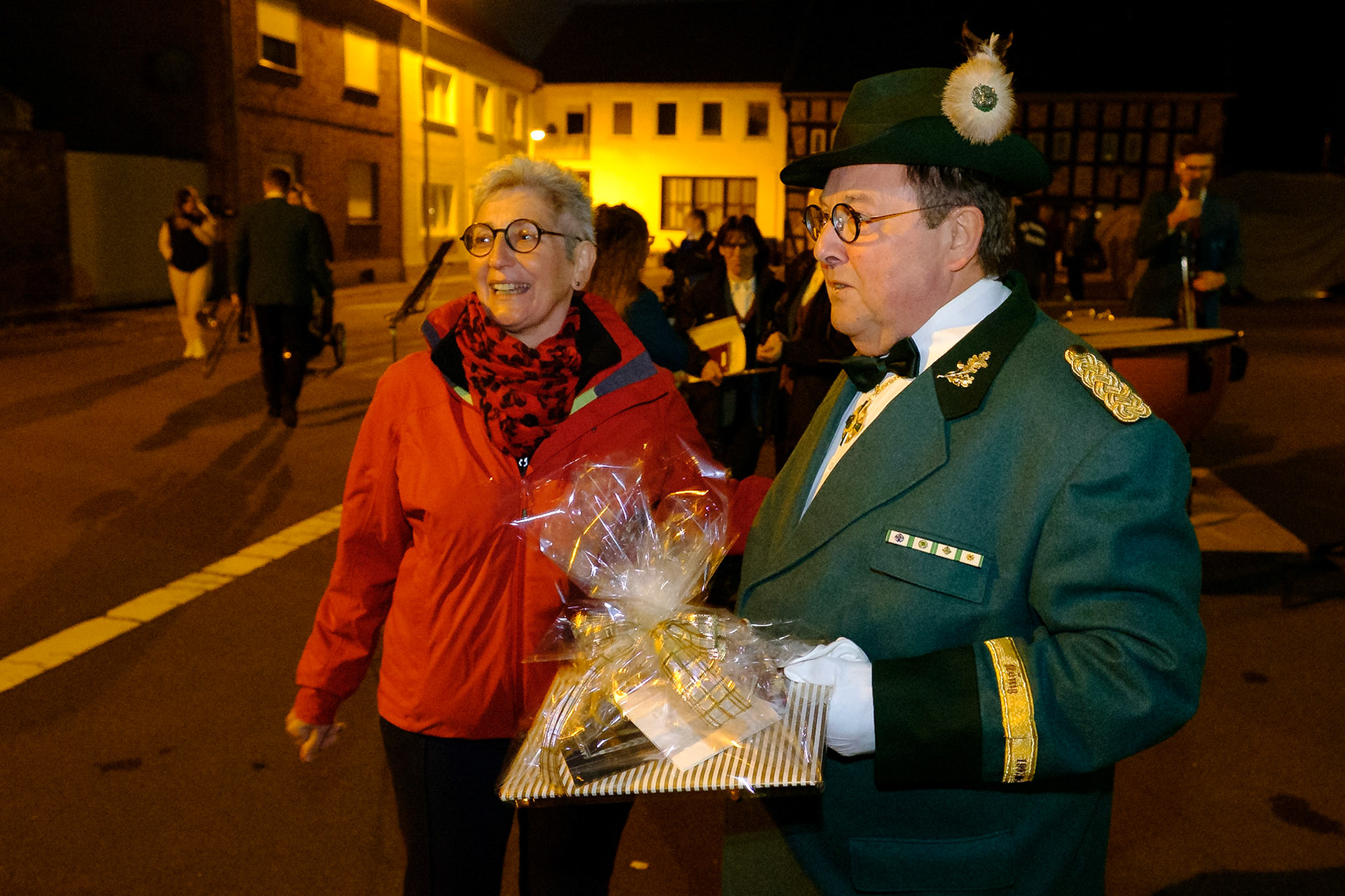 St. Hubertus Schützenbruderschaft Friesheim ernenn Hans-Peter Nolden die Ehrenpräsidentschaft der Schützenbruderschaft.