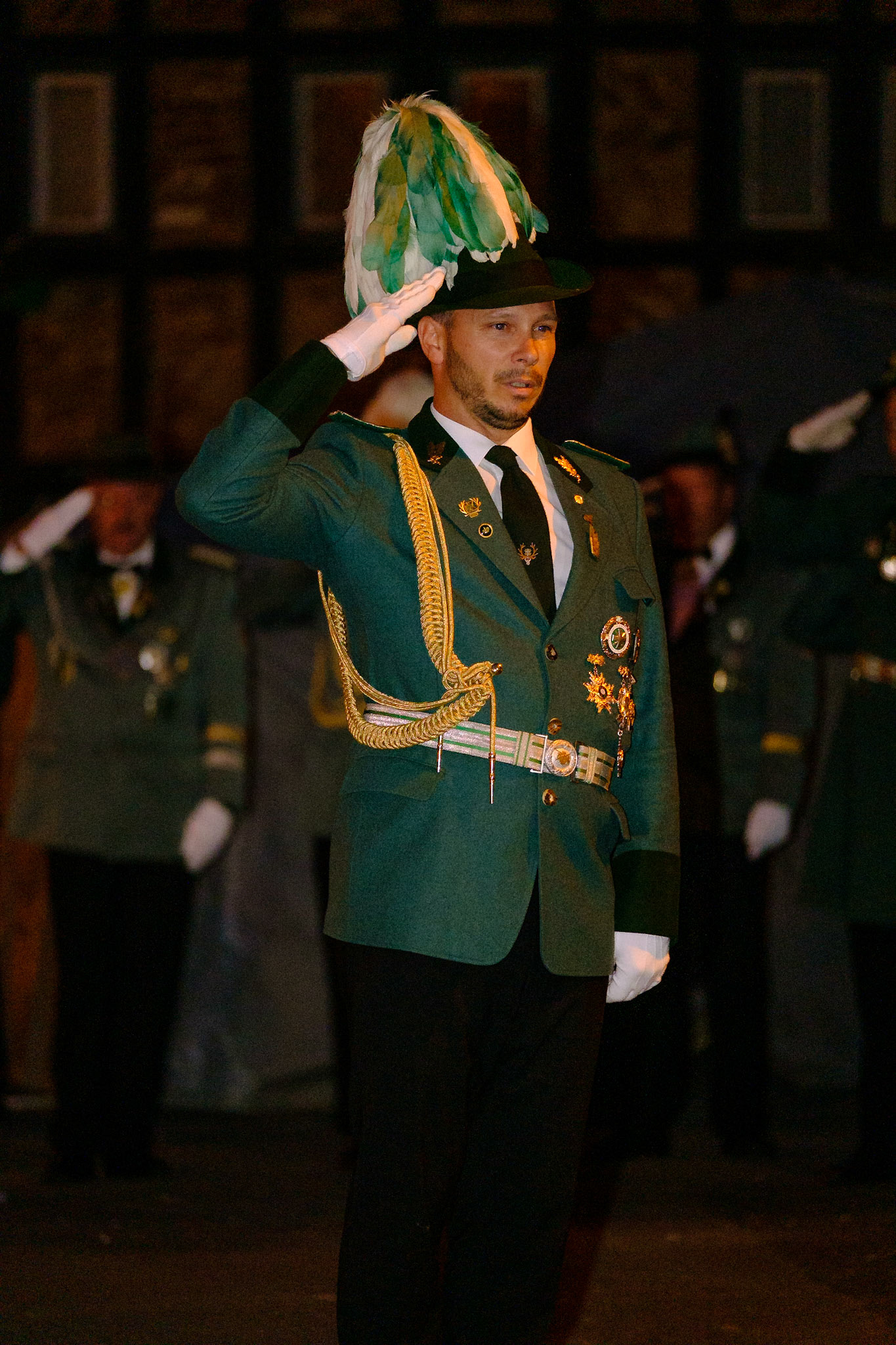 St. Sebastianus Schützenbruderschaft Friesheim ernenn Hans-Peter Nolden die Ehrenpräsidentschaft der Schützenbruderschaft.