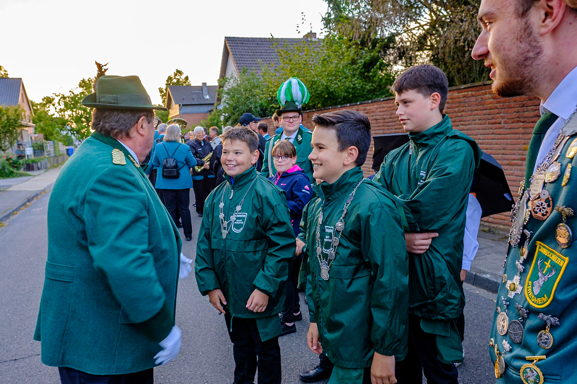 St. Sebastianus Schützenbruderschaft Friesheim ernenn Hans-Peter Nolden die Ehrenpräsidentschaft der Schützenbruderschaft.