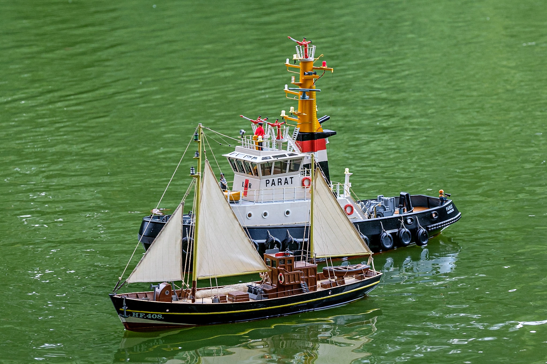 Sonntagsfahren am Volksgartenweiher Köln