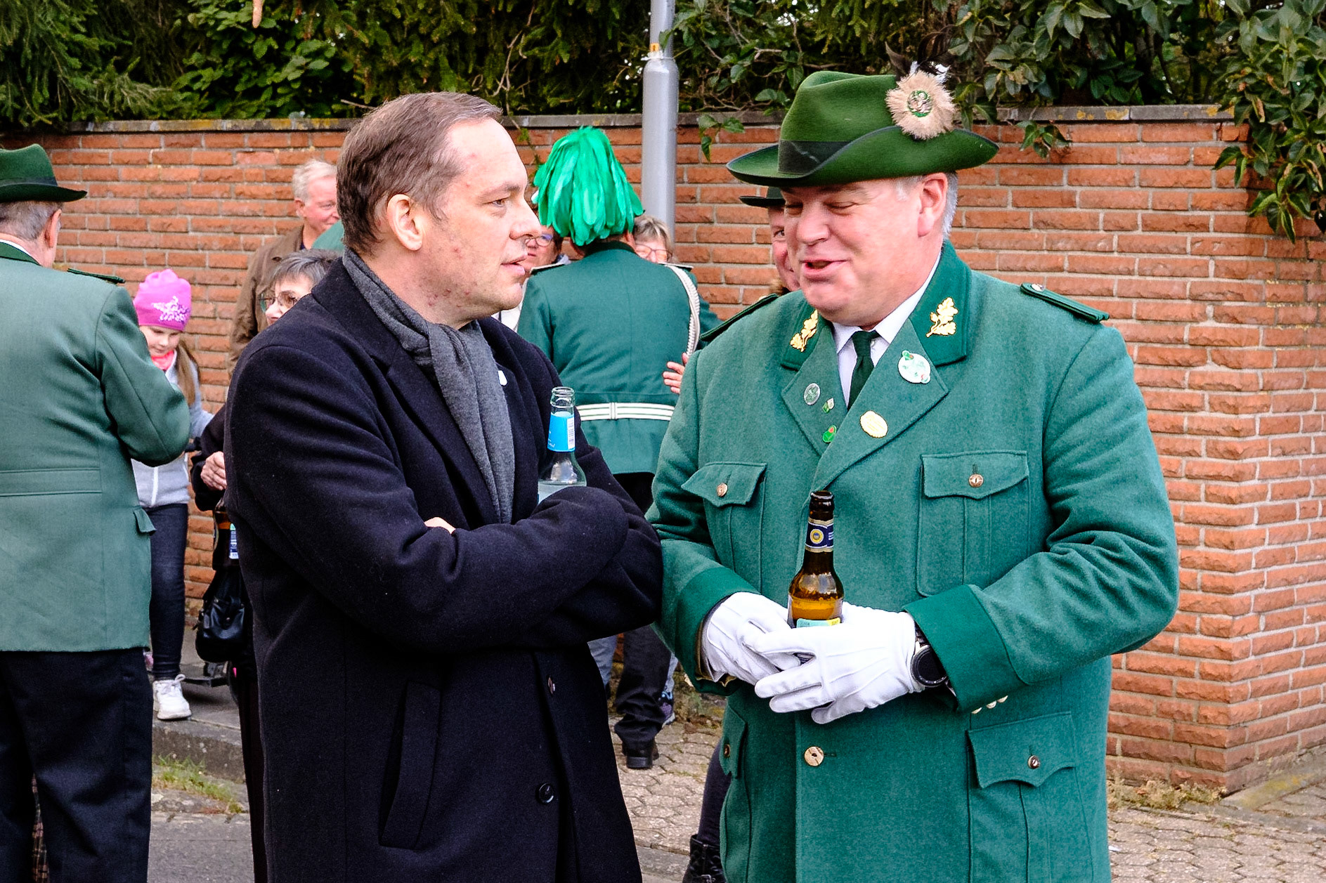 St. Sebastianus Schützenbruderschaft Friesheim ernenn Hans-Peter Nolden die Ehrenpräsidentschaft der Schützenbruderschaft.