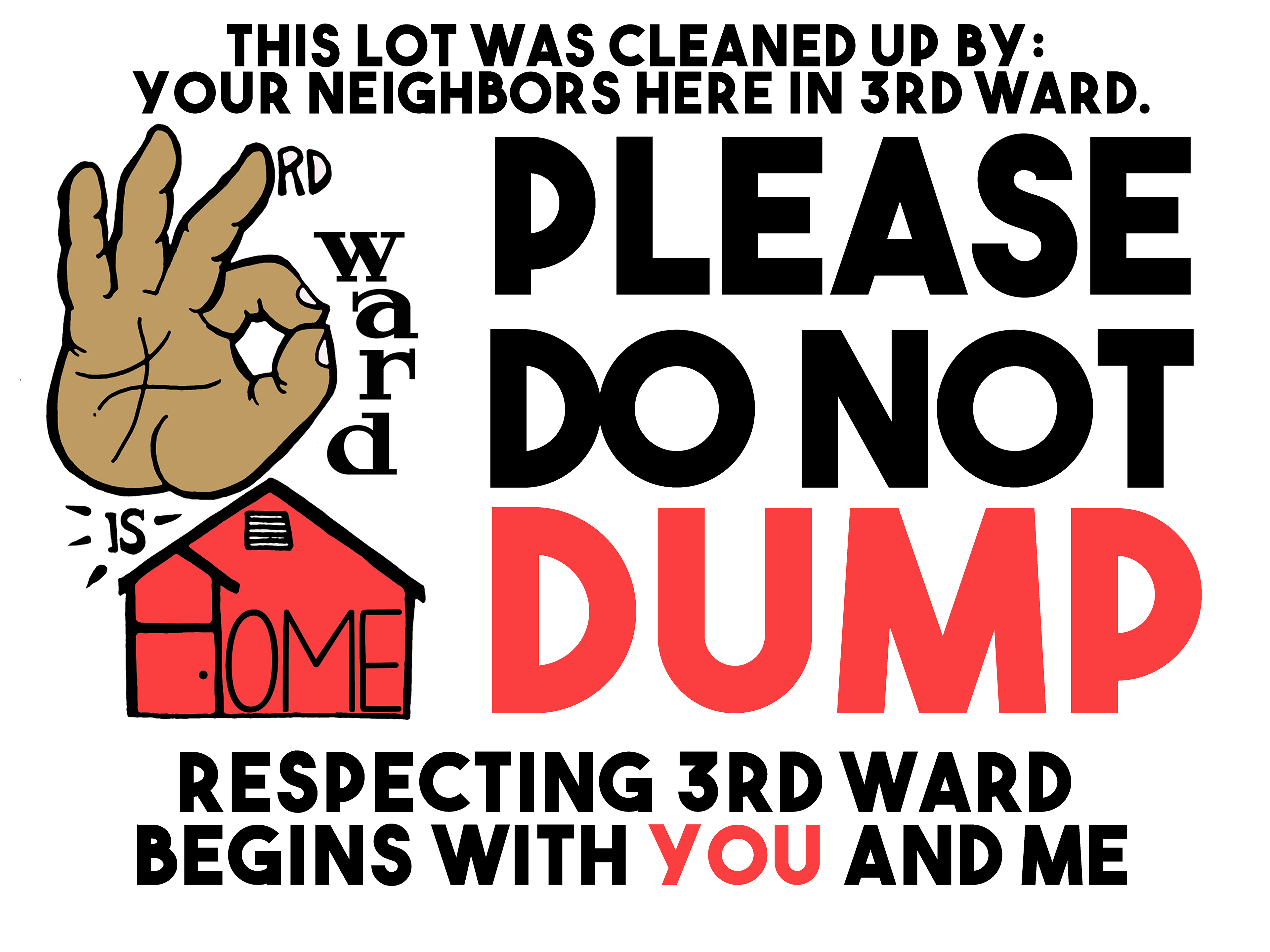 Yard Sign for EEDC