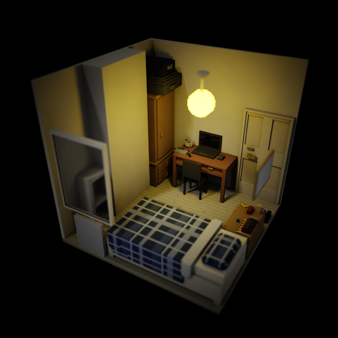 Voxel Art Room