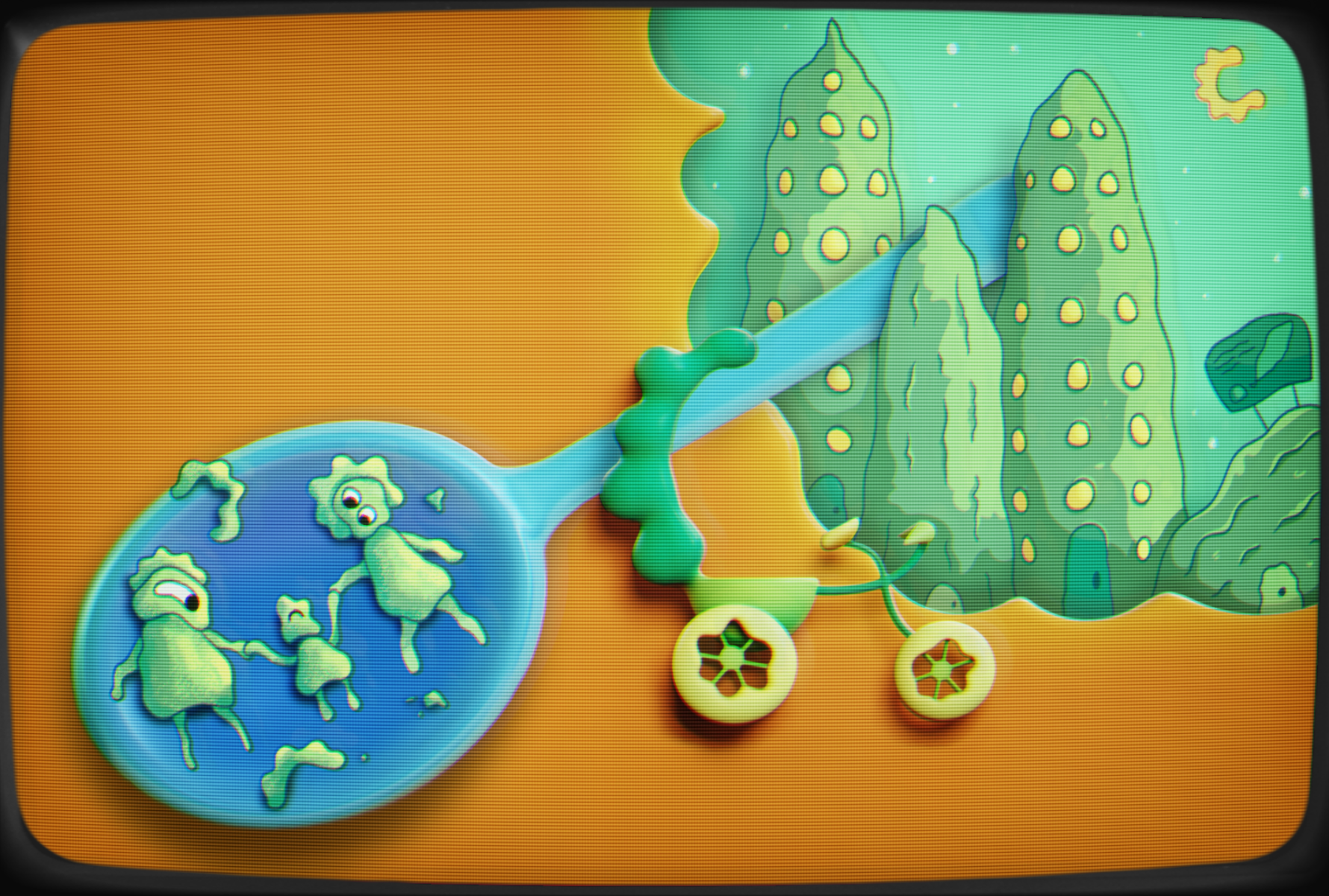 Korolla Family (Children's Book Illustration)