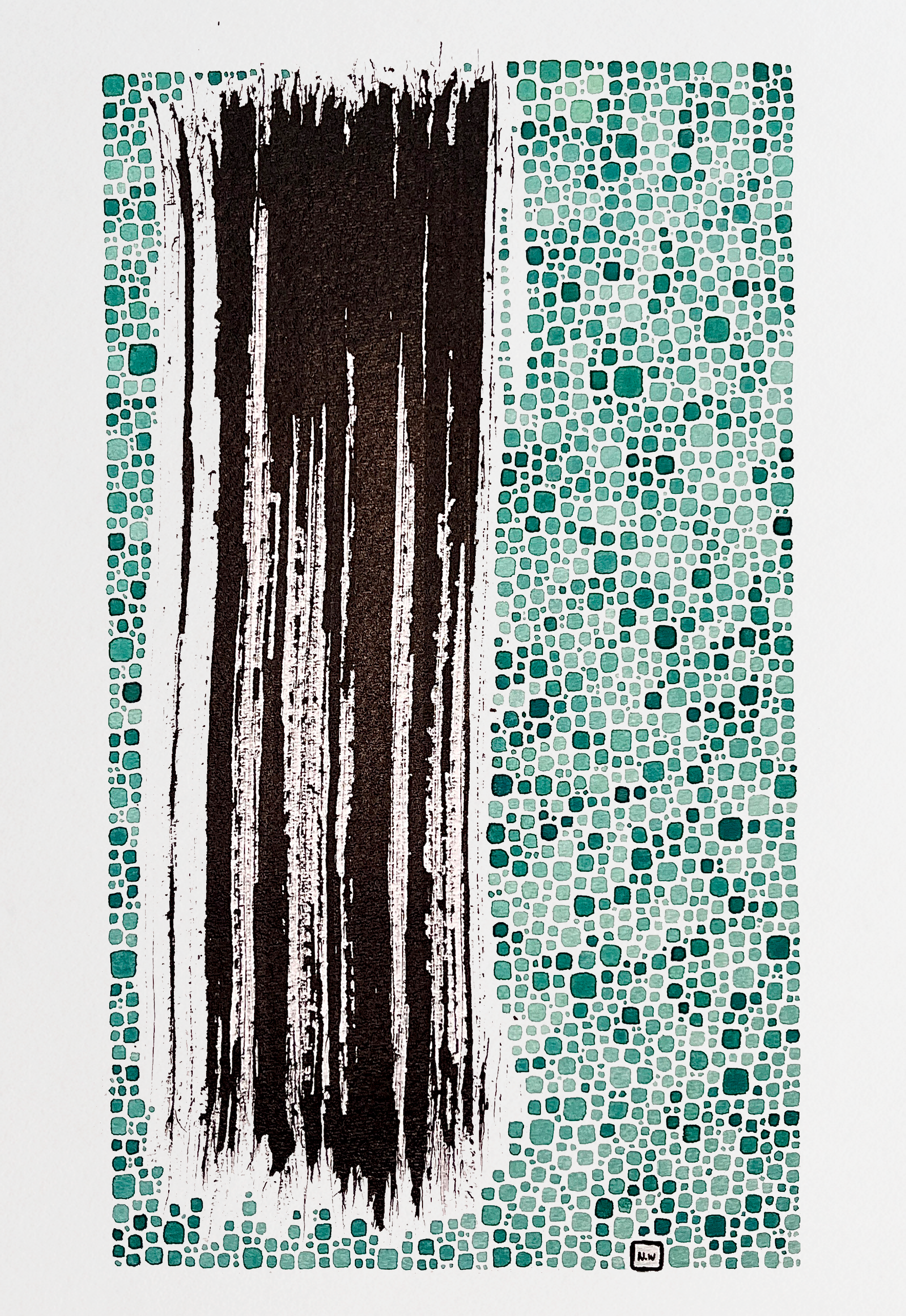 Watercolor and ink on paper - 18.5*12.5 cm - 2024