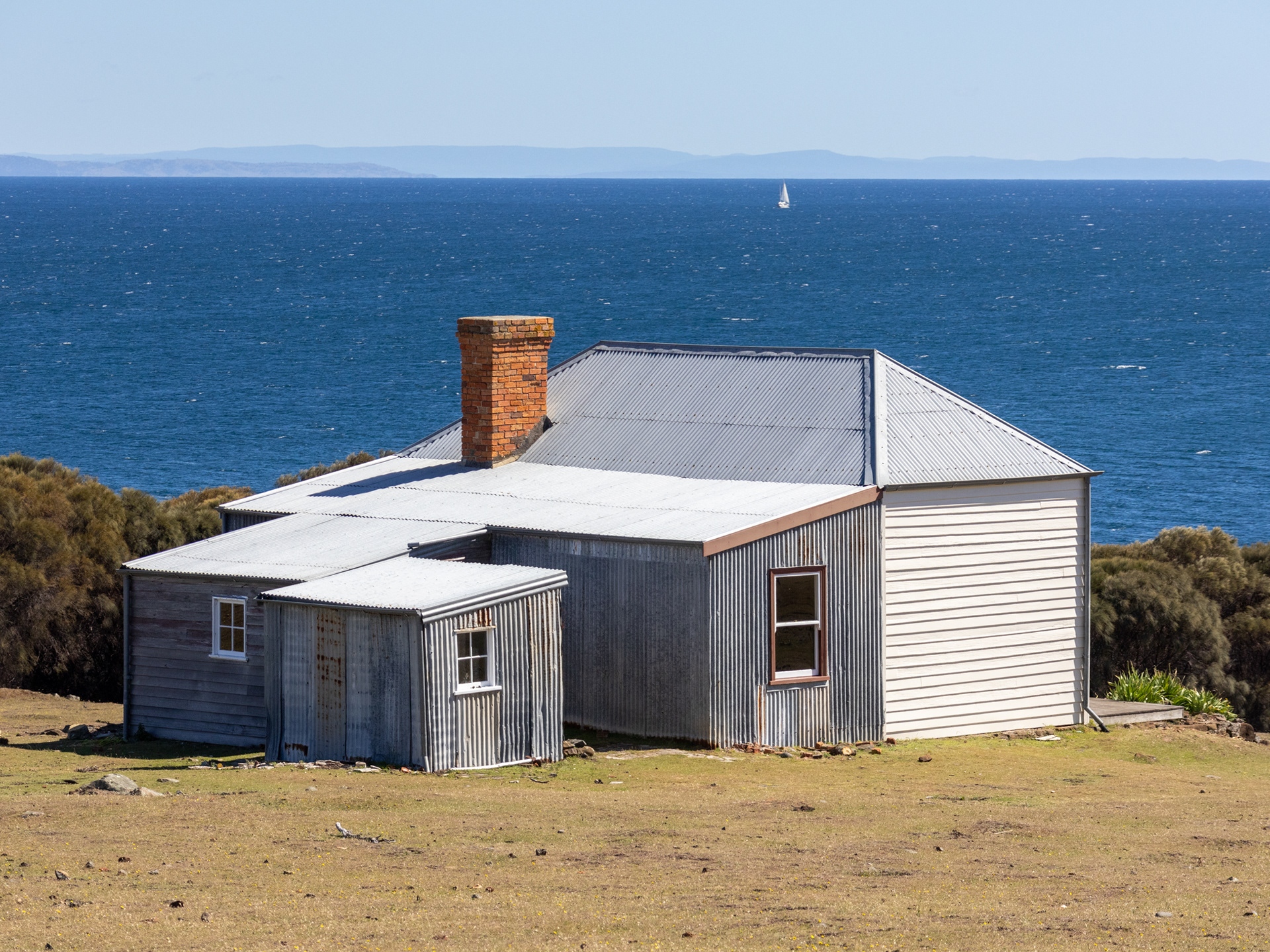 Mrs Hunt's cottage beloinged to one of the last of the island's permanent residents