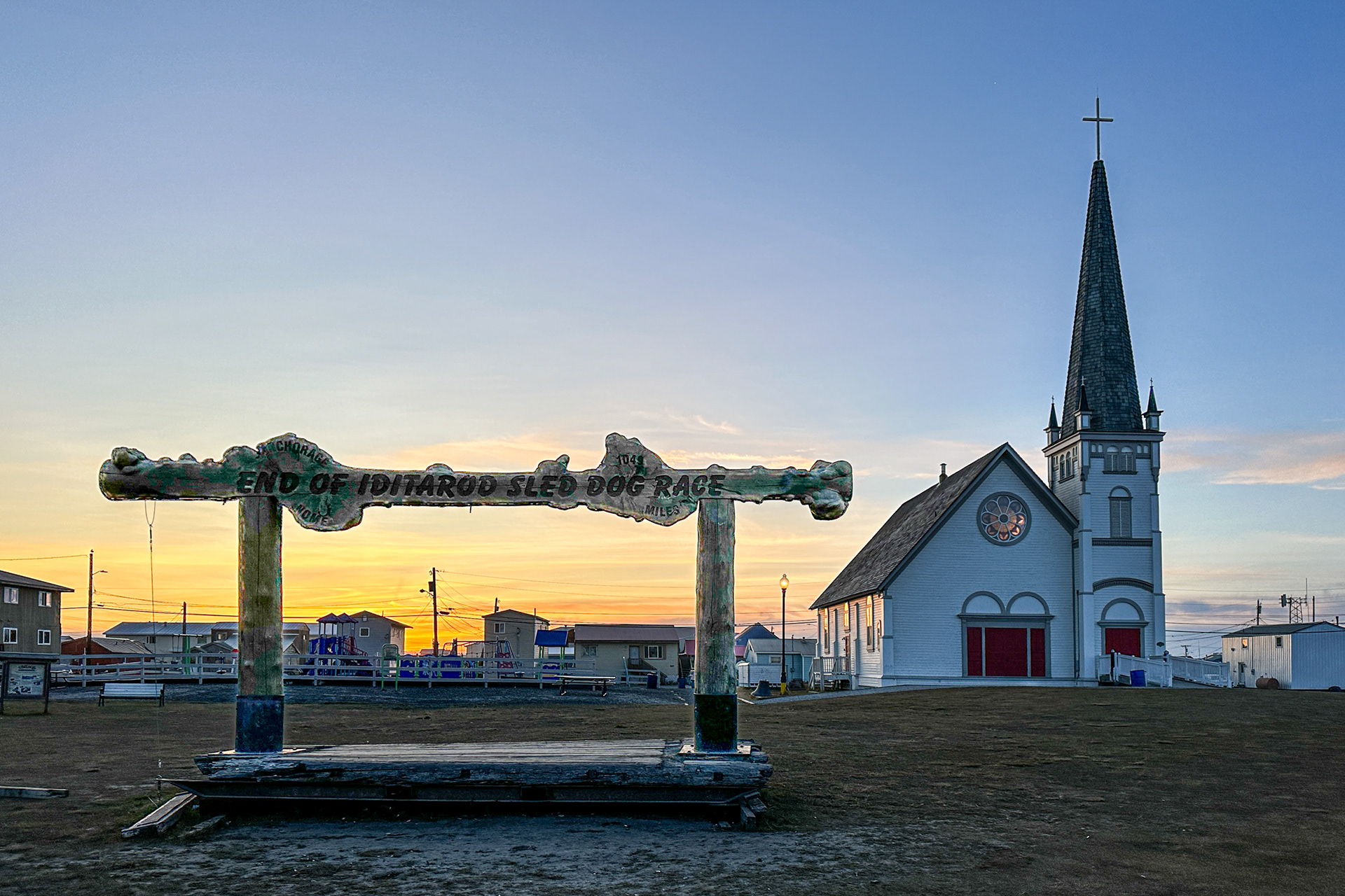 Iditarod Trail Sled Dog Race is a 1,049 mile wilderness trek