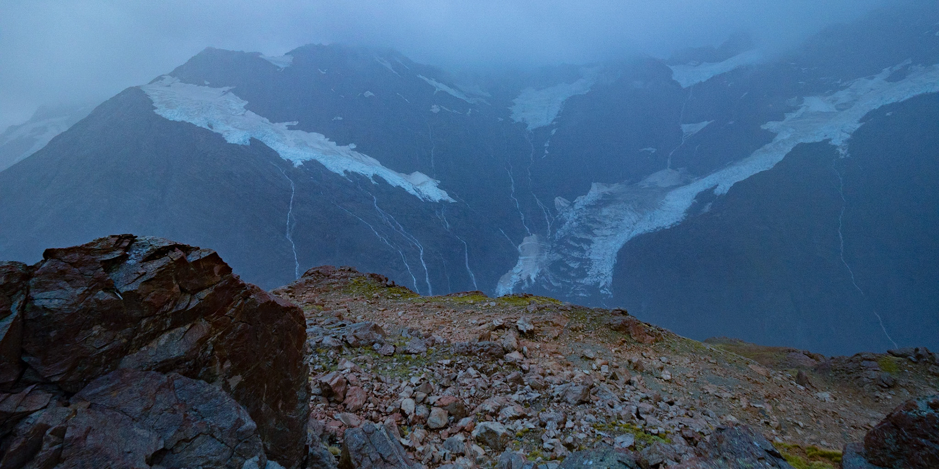 Hiking through the Fog