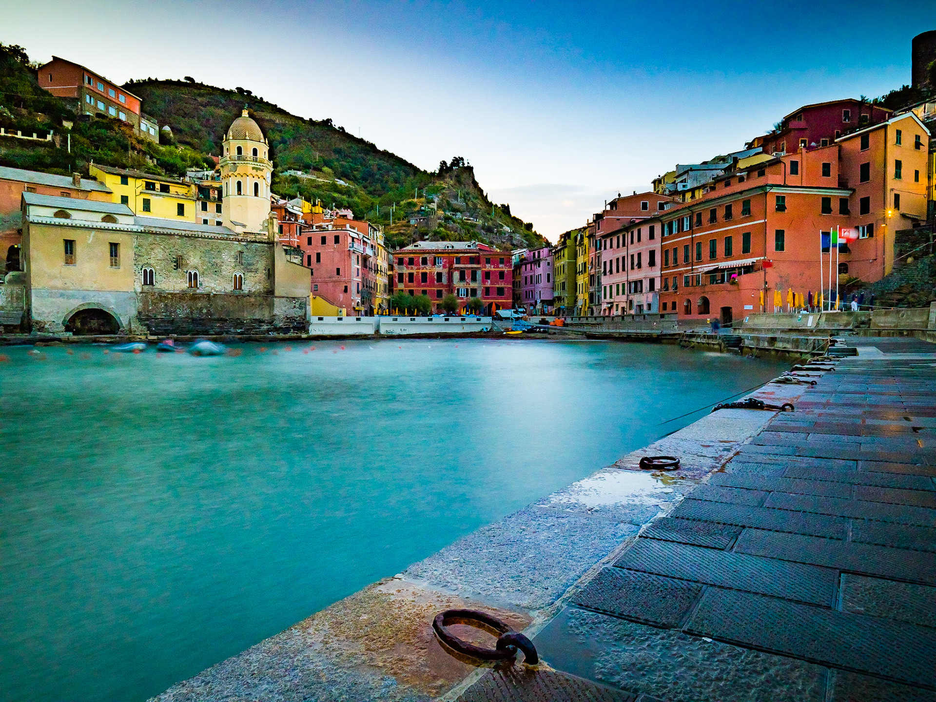 Vernazza Bay at Sunrise