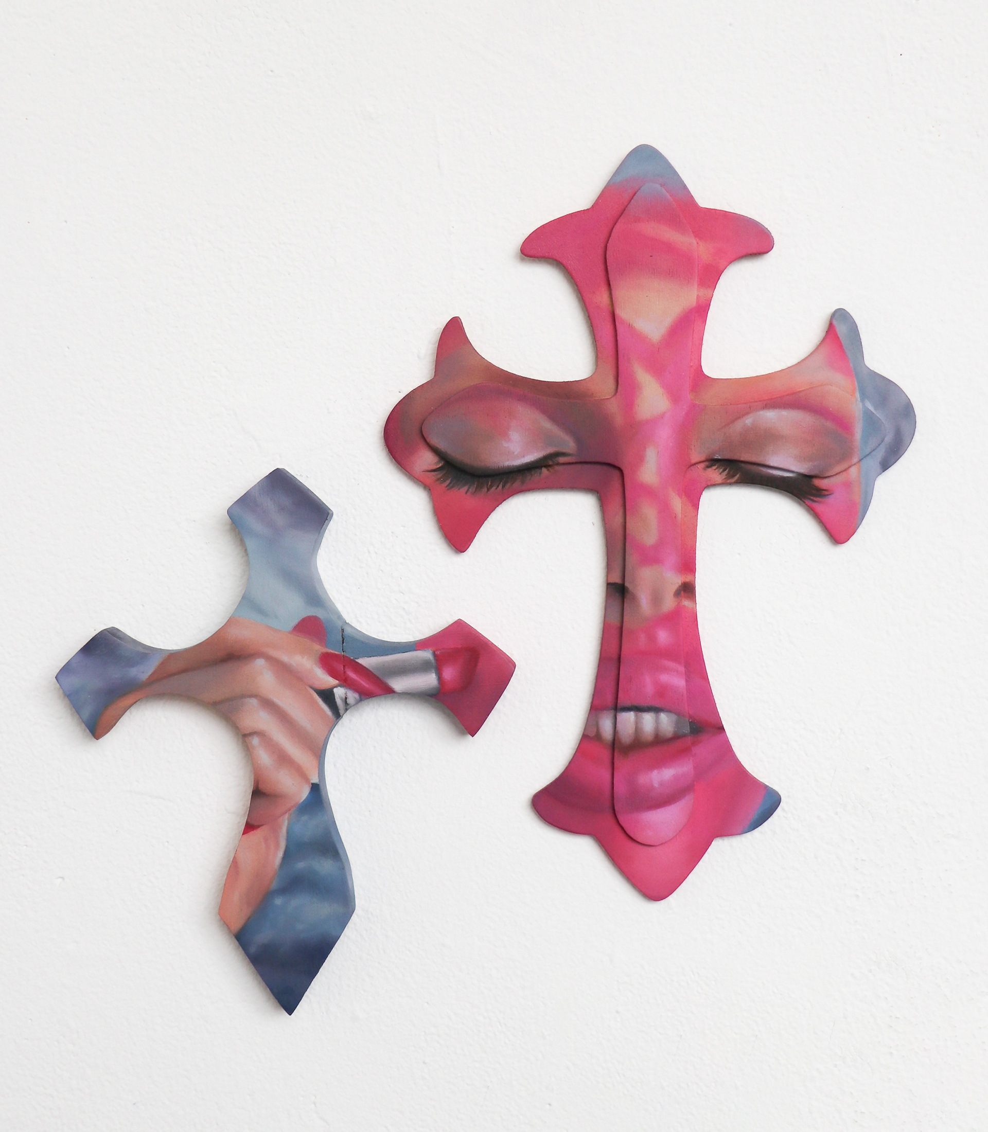 Suggesting, 2025, Oil on wood