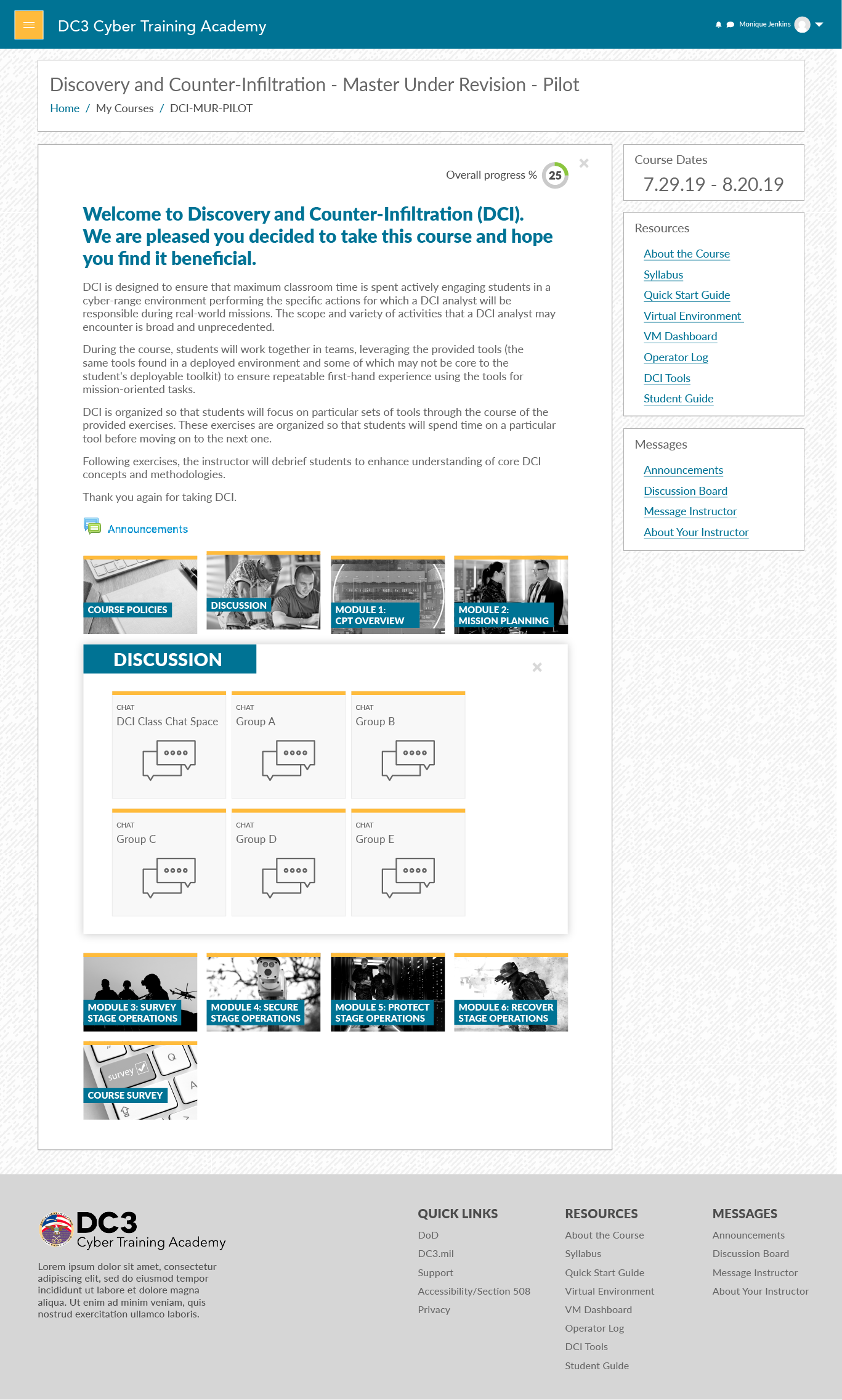 Discussion Form