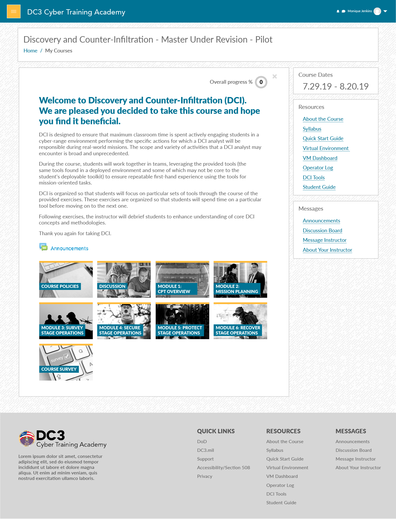 Landing Page