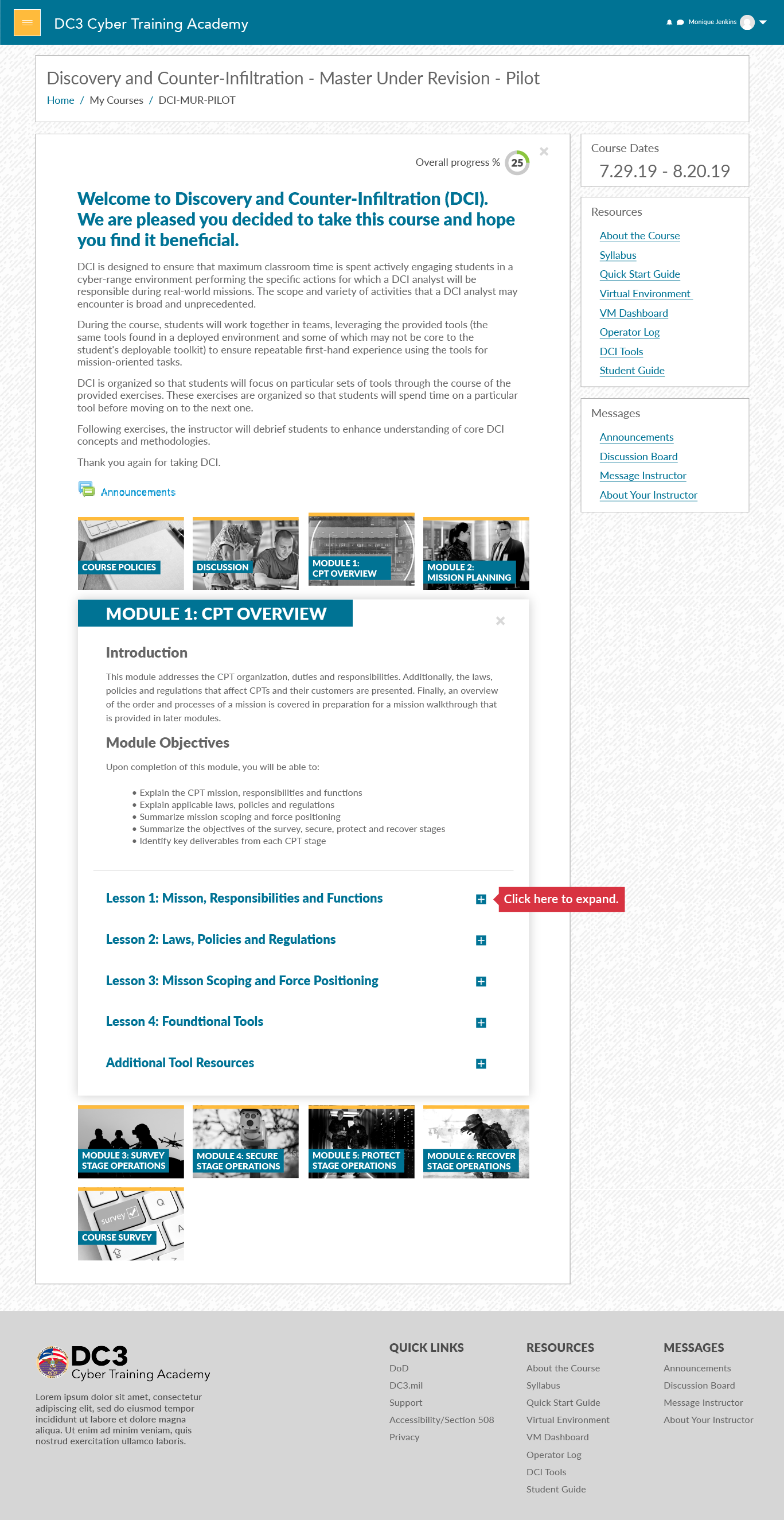 Module 1 Overview