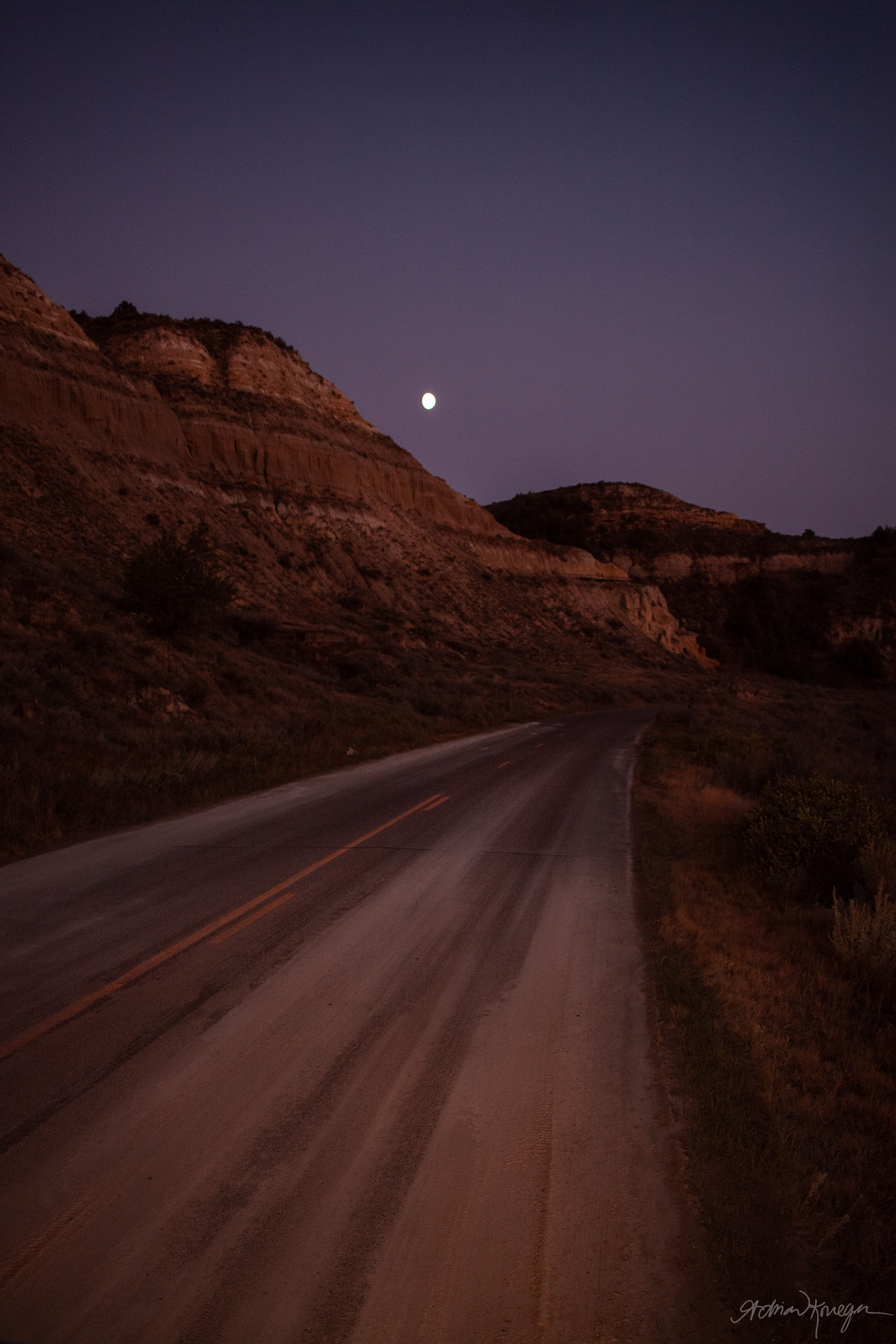 Theodore Roosevelt National Park, North Dakota. October 16, 2021