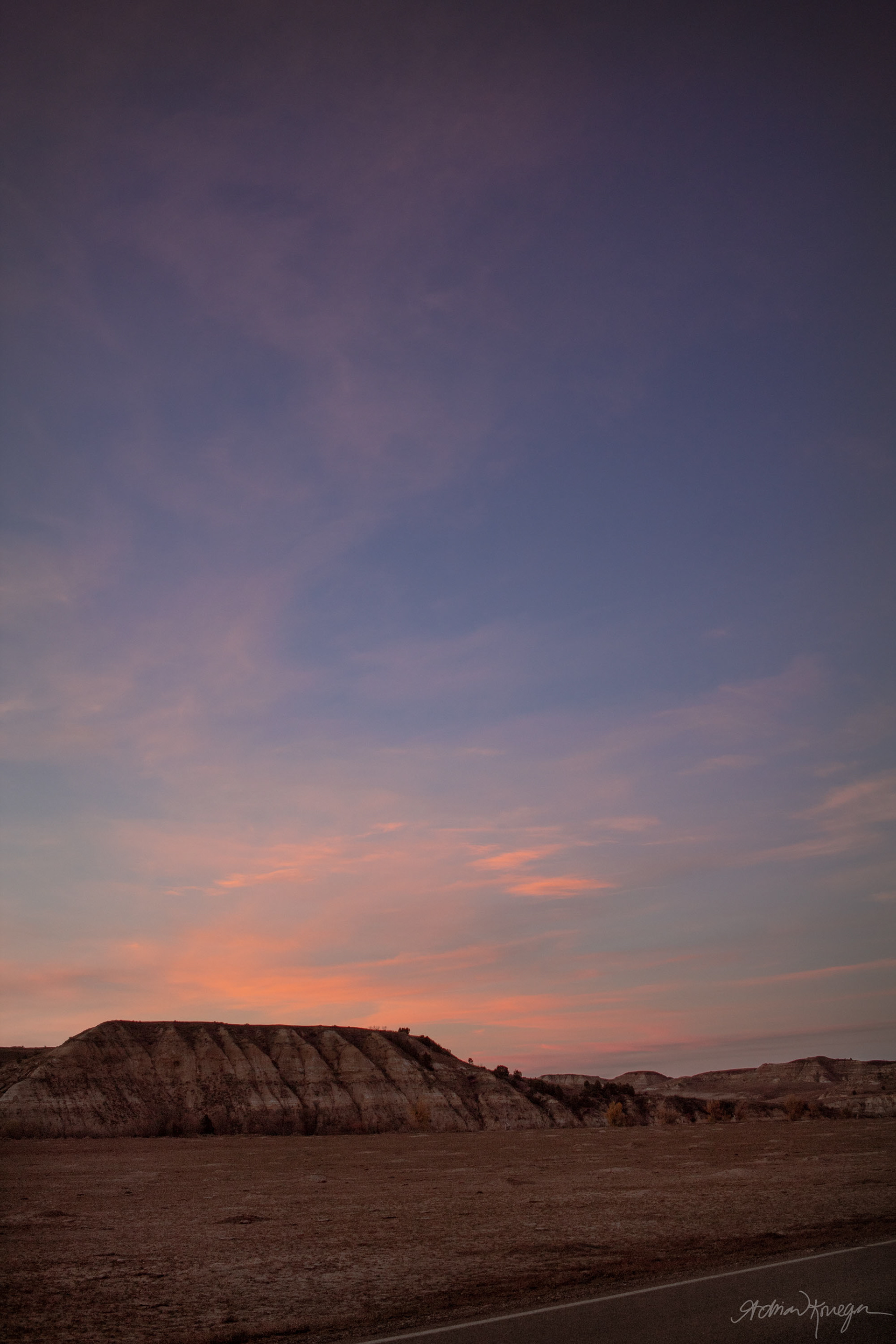 Theodore Roosevelt National Park, North Dakota. October 16, 2021