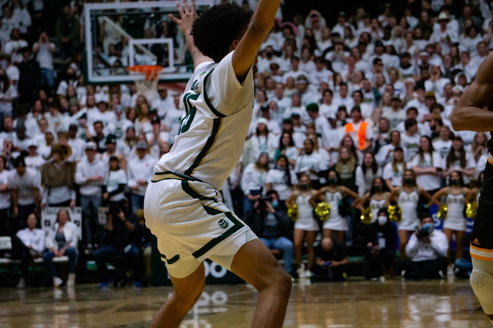 Jalen Lake guarding