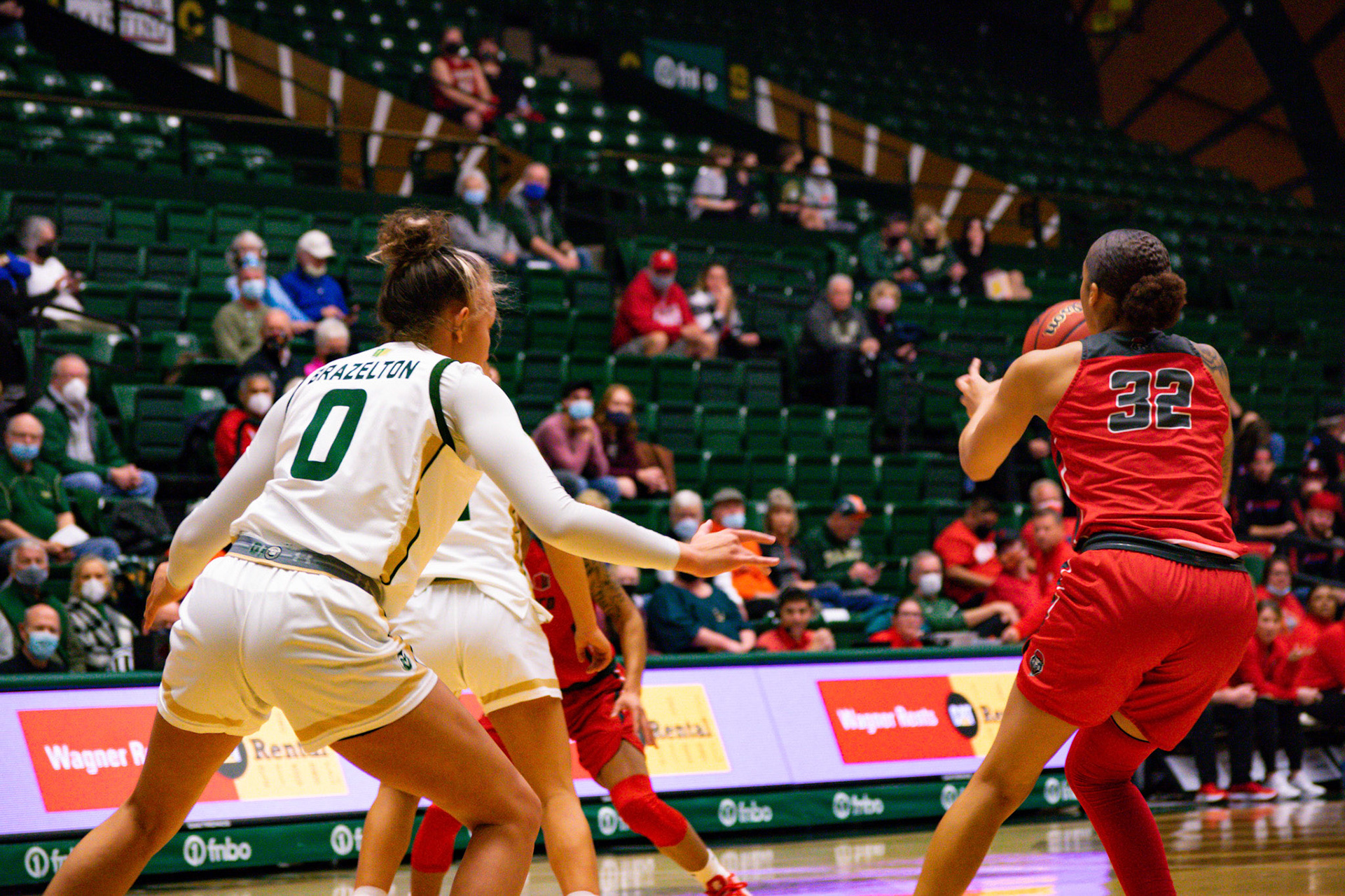 Kendyll Kinzer guarding