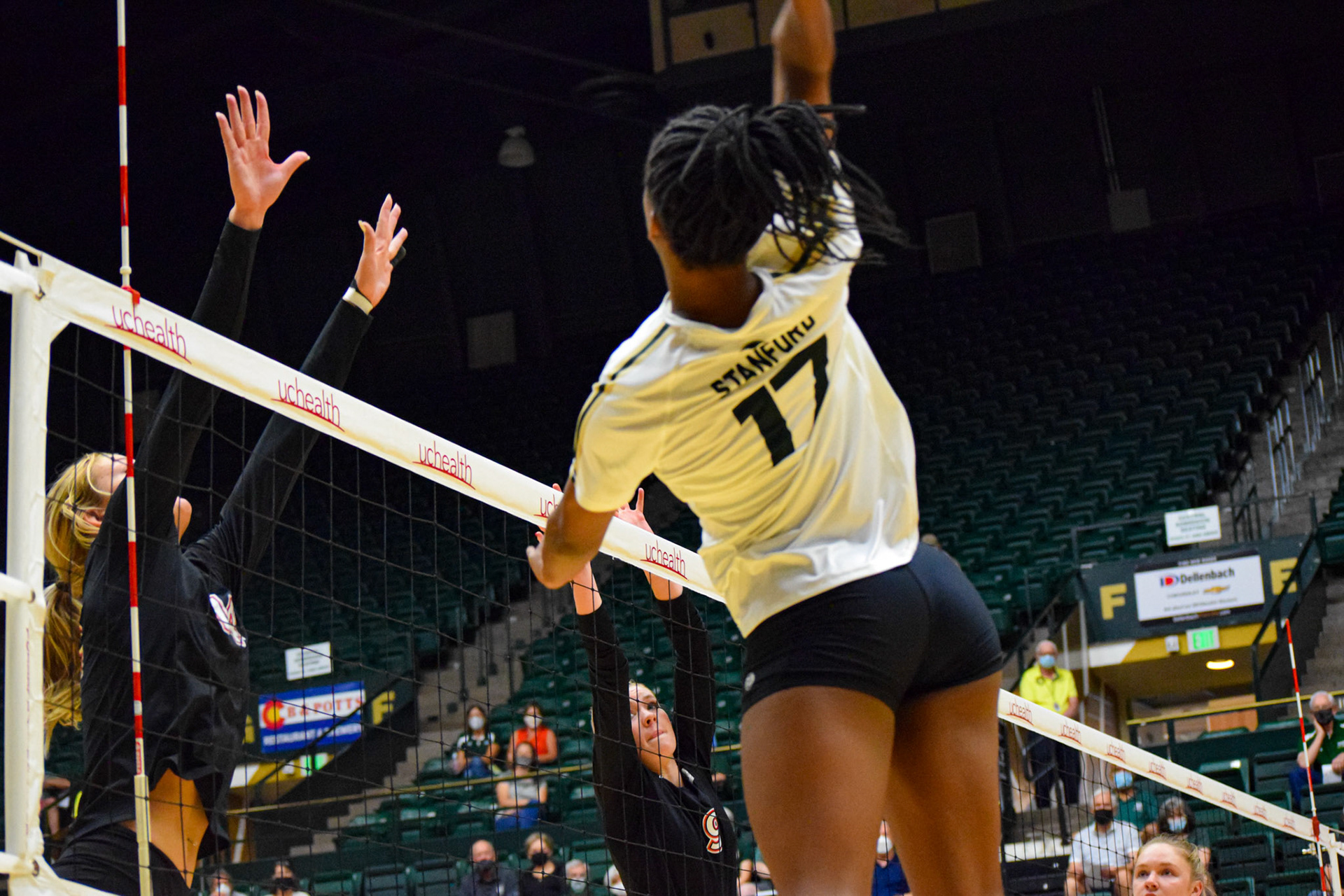 Kennedy Stanford hitting a ball