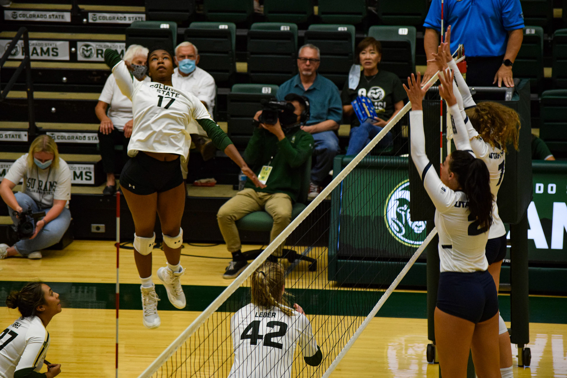 Kennedy Stanford about to hit a ball