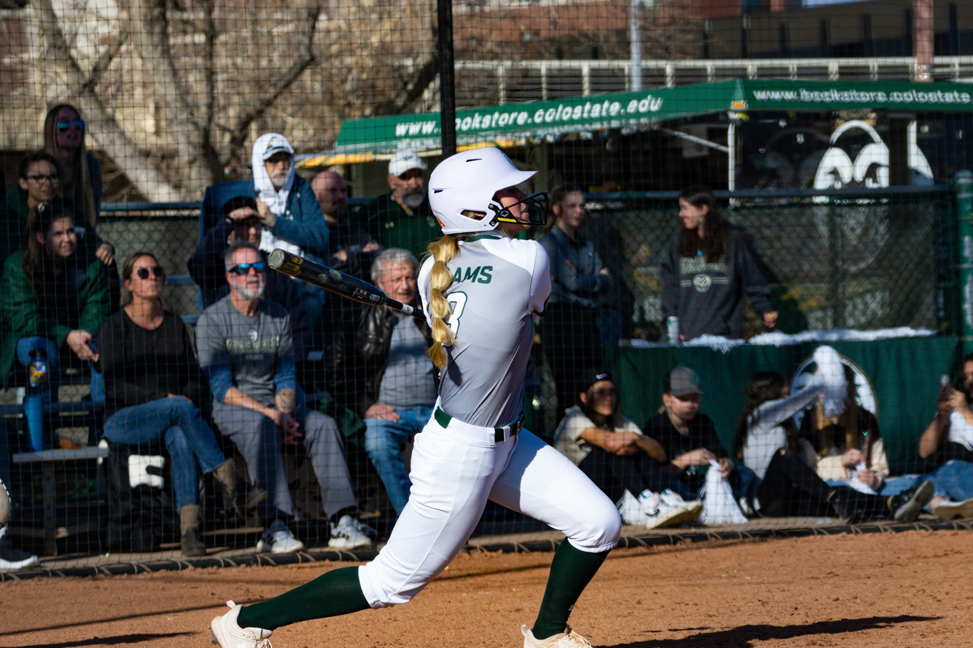 Morgan Crosby at bat
