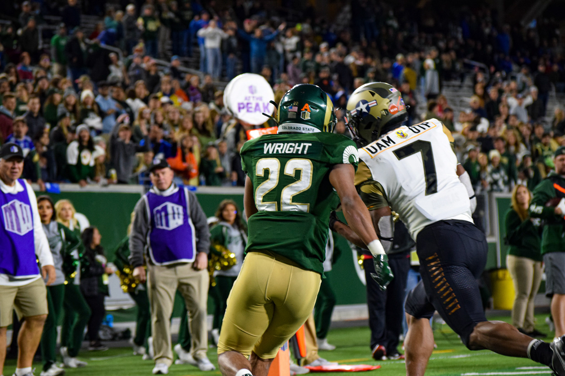 Dante Wright on a run