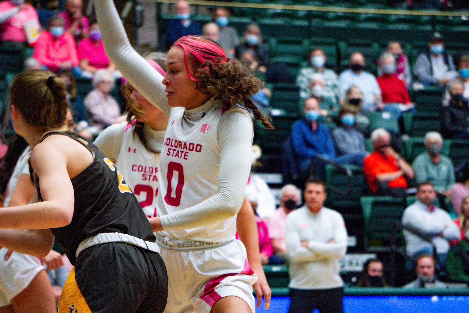 Kendyll Kinzer guarding