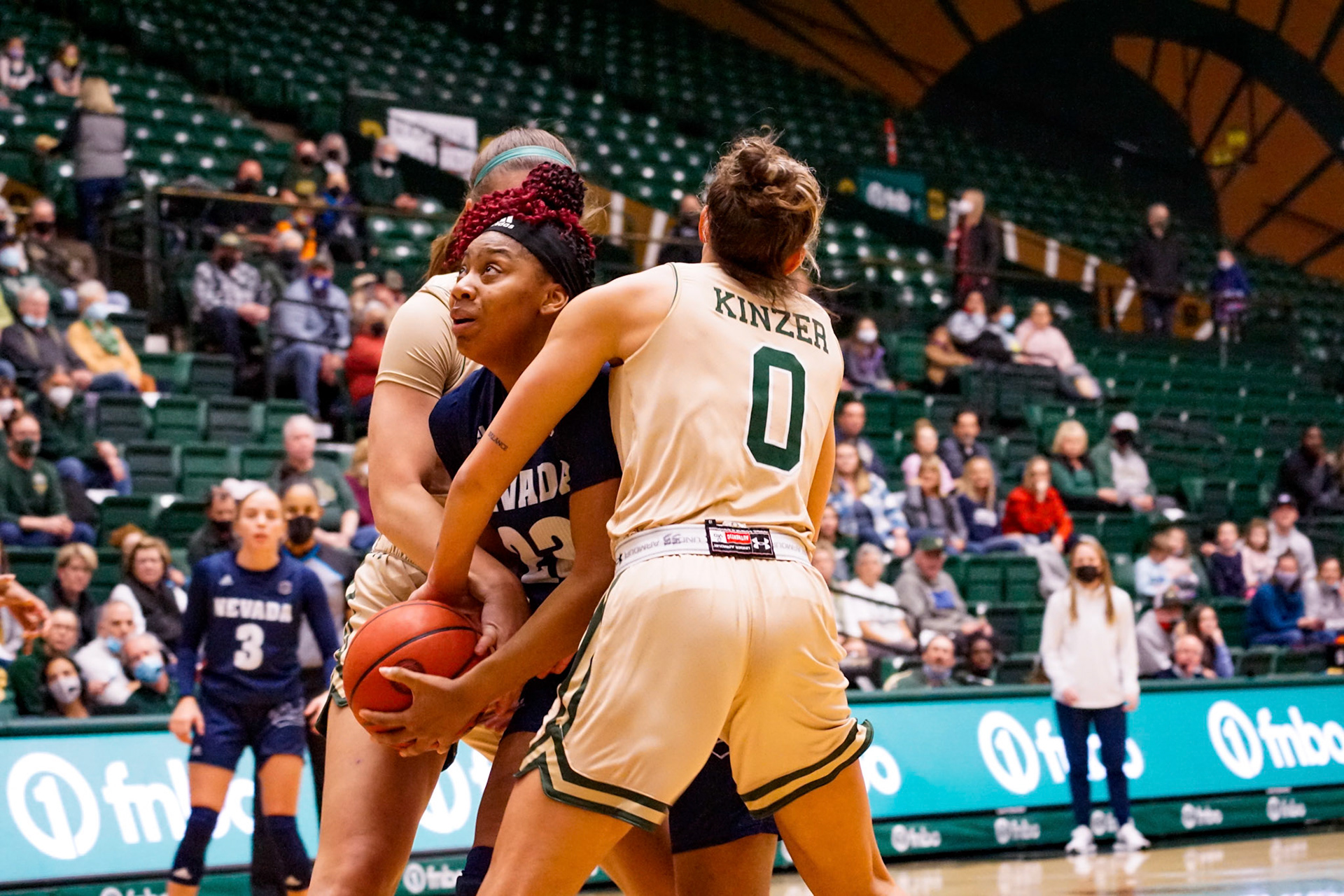 Kendyll Kinzer guarding