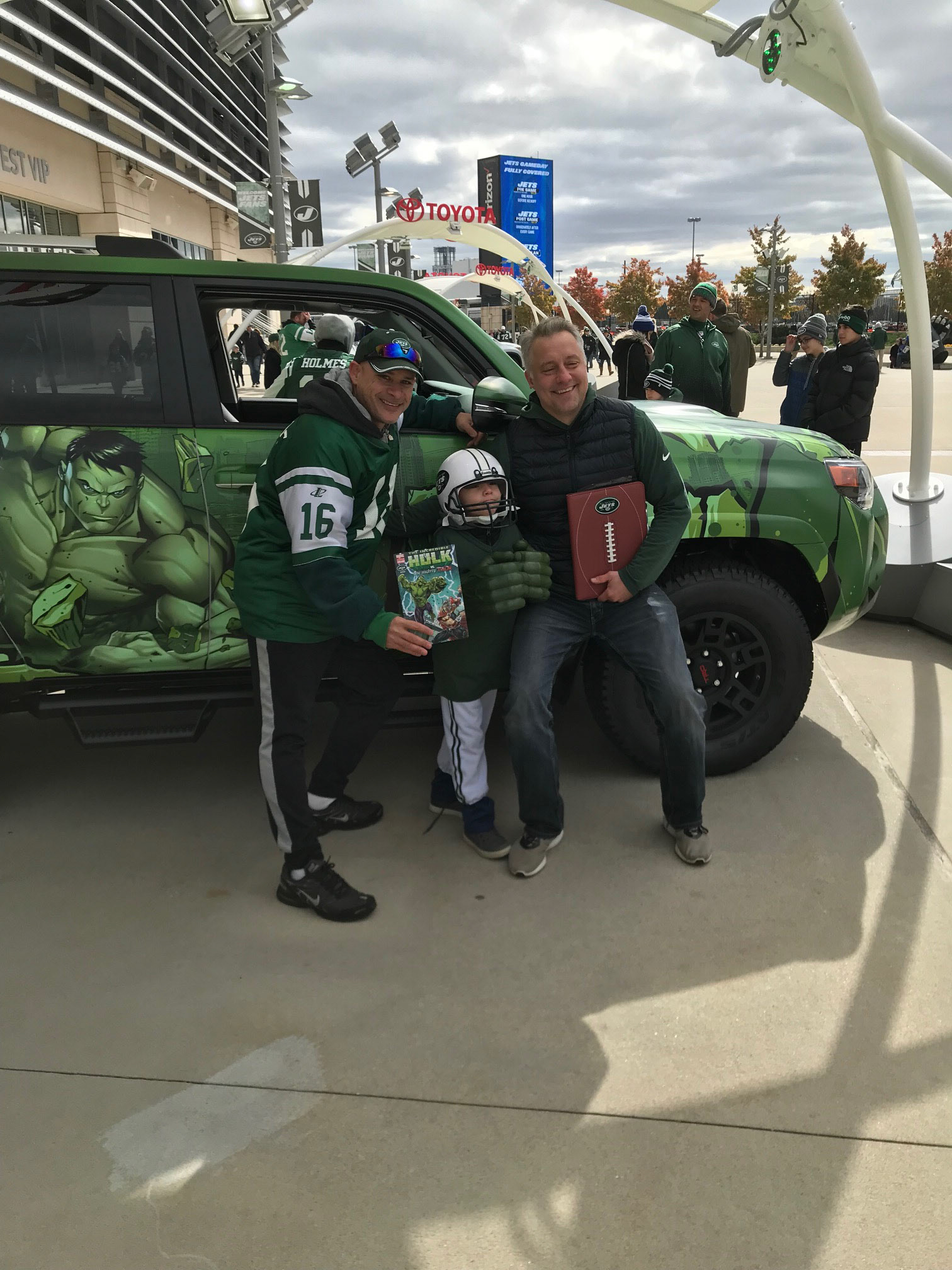 Marvel Day with the New York Jets